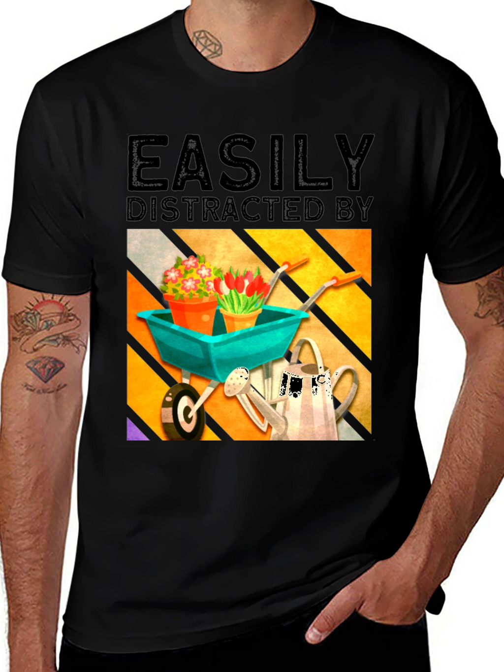 Easily Distracted By Gardening T-Shirt