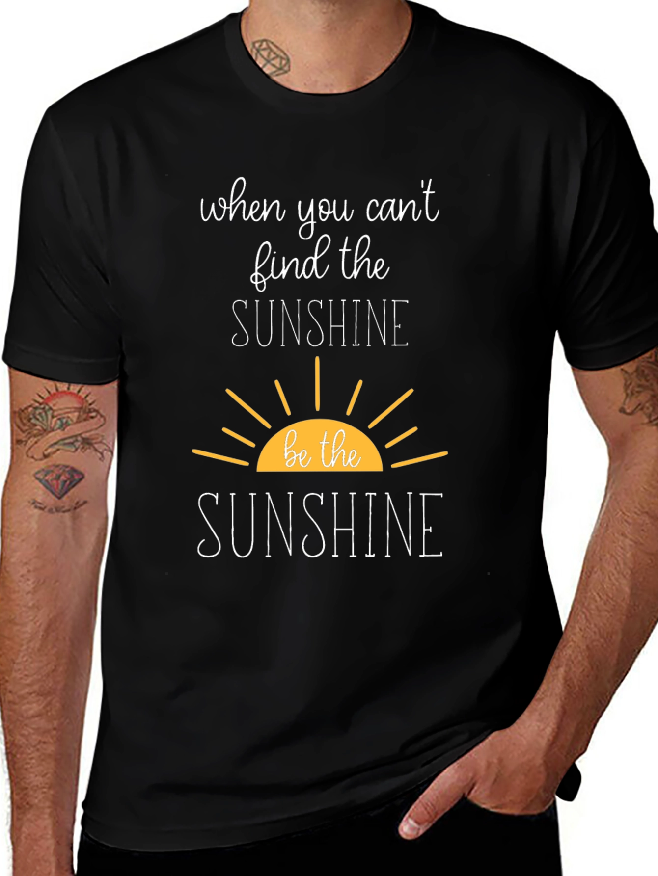 Be The Sunshine Graphic Tee - Inspirational T-Shirt