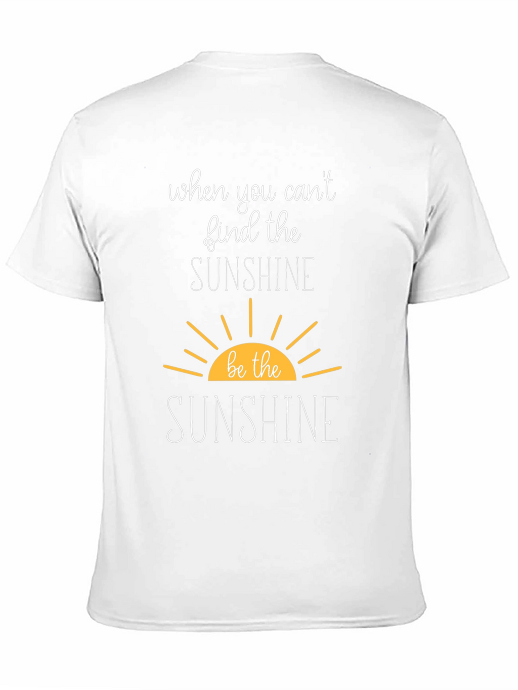 Be The Sunshine Graphic Tee - Inspirational T-Shirt