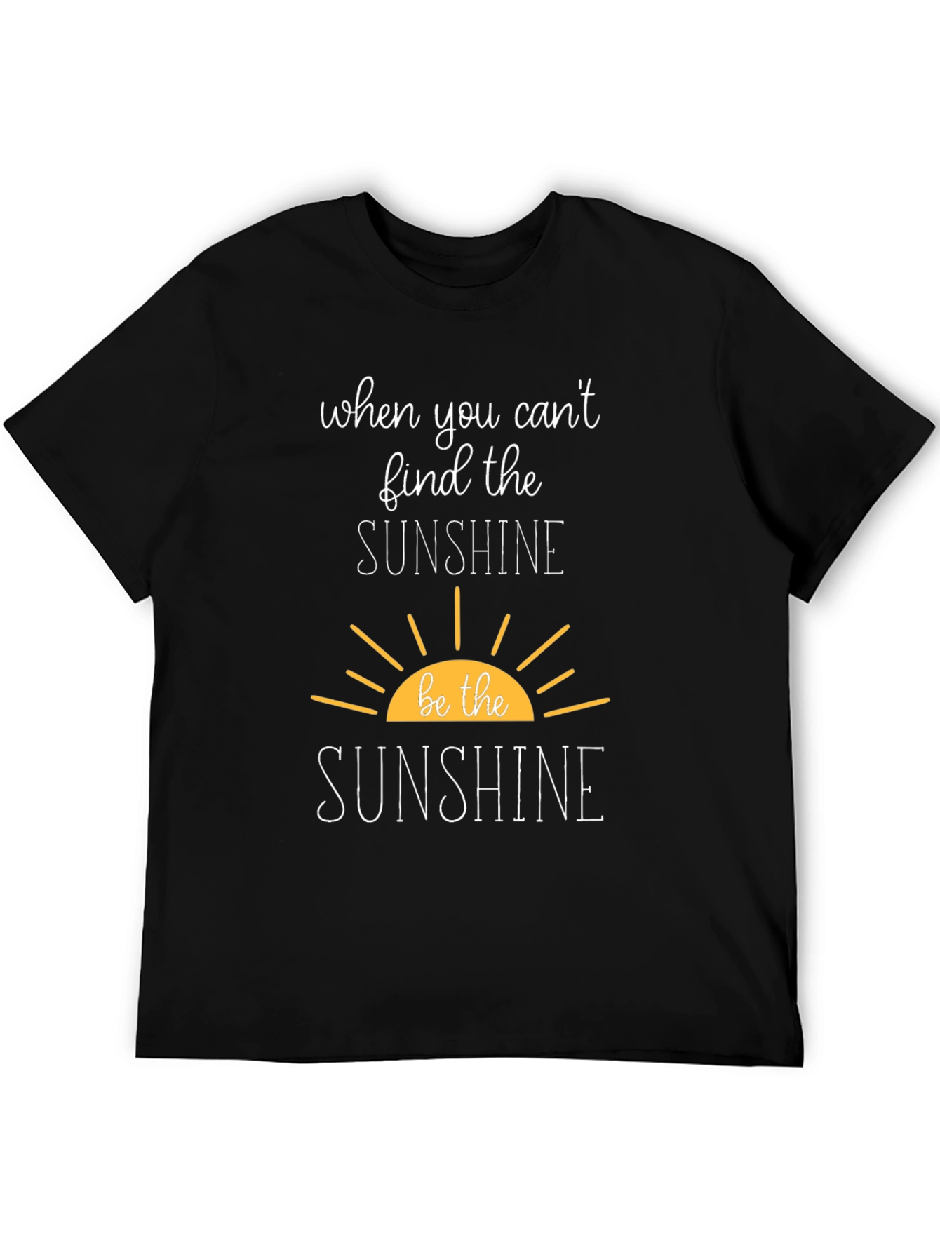 Be The Sunshine Graphic Tee - Inspirational T-Shirt