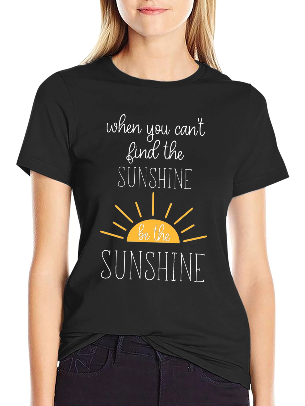 Be The Sunshine Graphic Tee - Inspirational T-Shirt