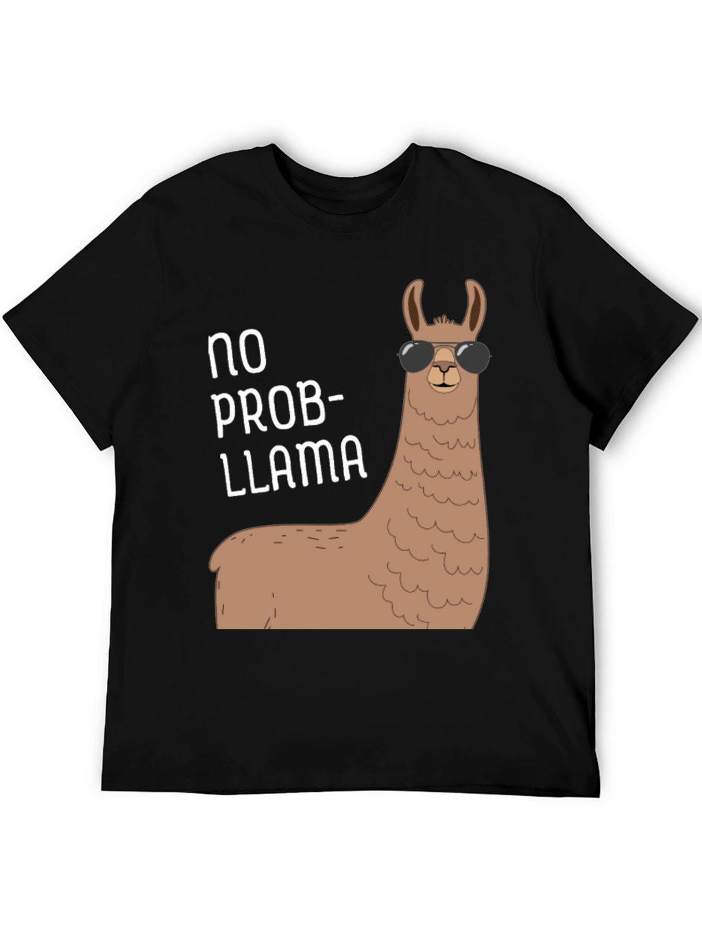 No Prob-llama T-Shirt: Cool Llama with Shades!