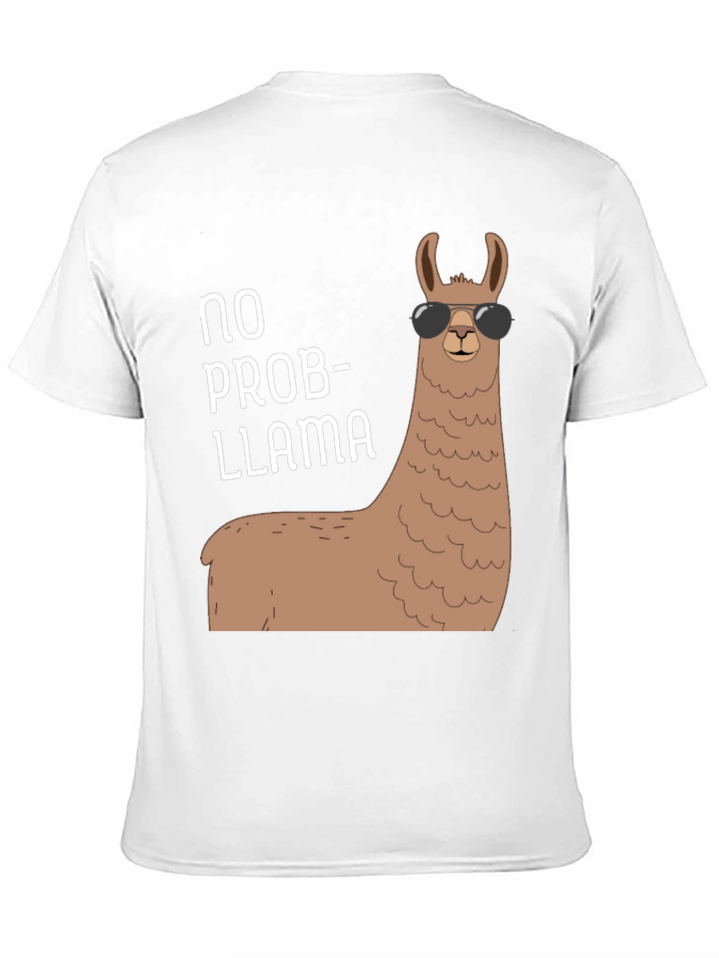 No Prob-llama T-Shirt: Cool Llama with Shades!