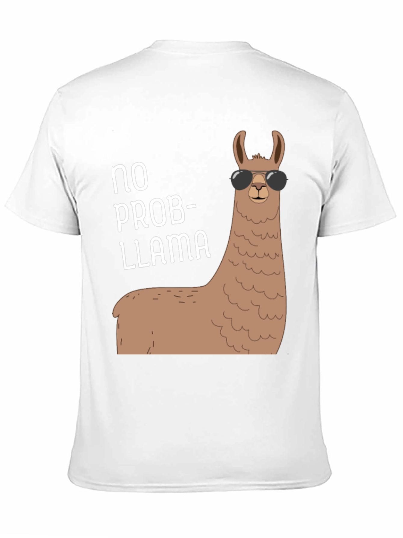 No Prob-llama T-Shirt: Cool Llama with Shades!