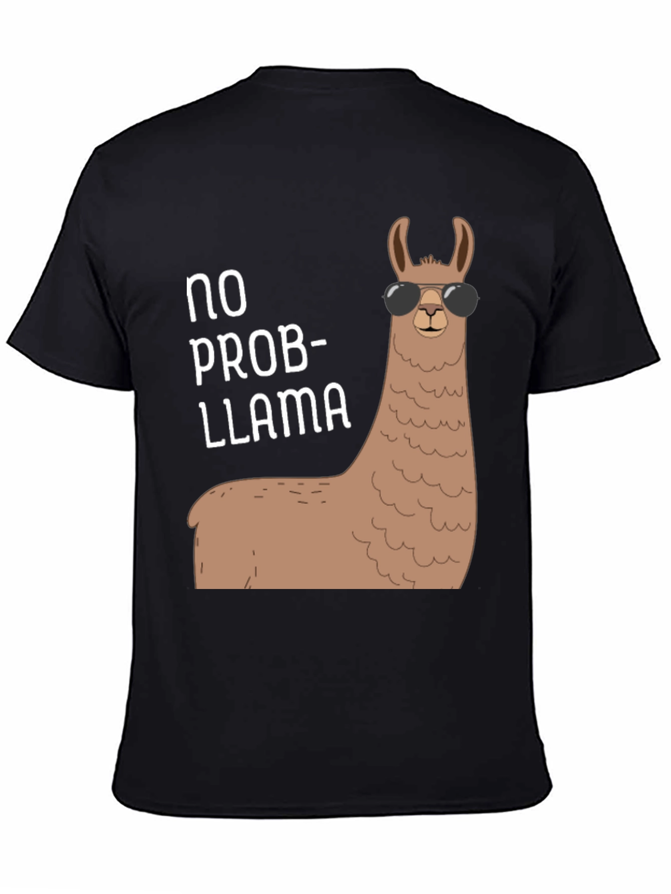 No Prob-llama T-Shirt: Cool Llama with Shades!
