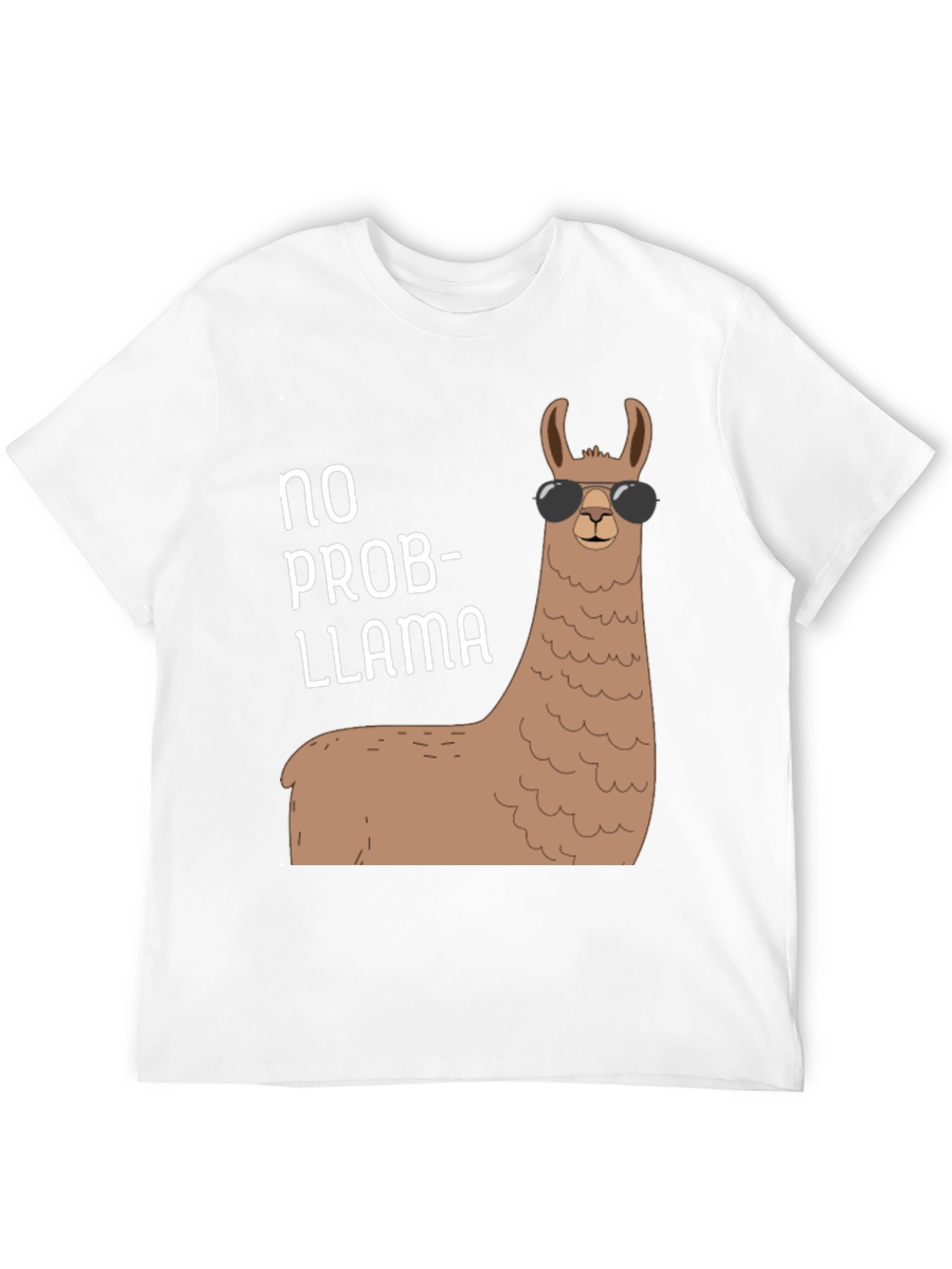 No Prob-llama T-Shirt: Cool Llama with Shades!