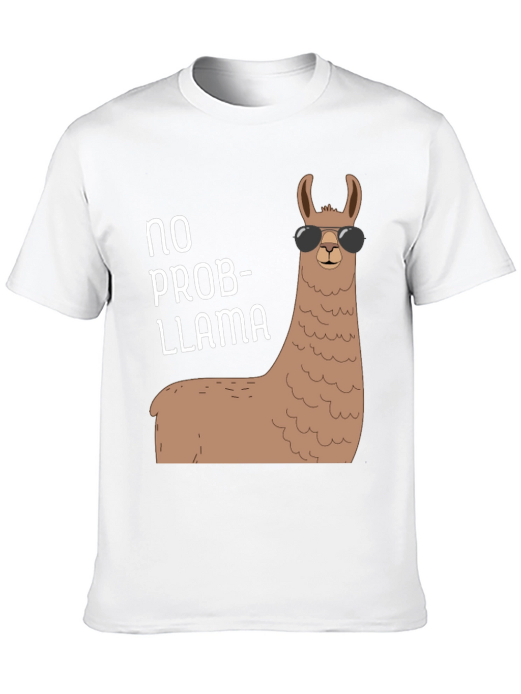 No Prob-llama T-Shirt: Cool Llama with Shades!