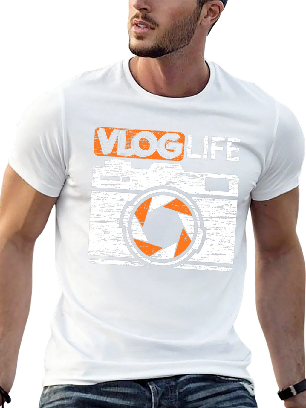 Vlog Life Camera T-Shirt