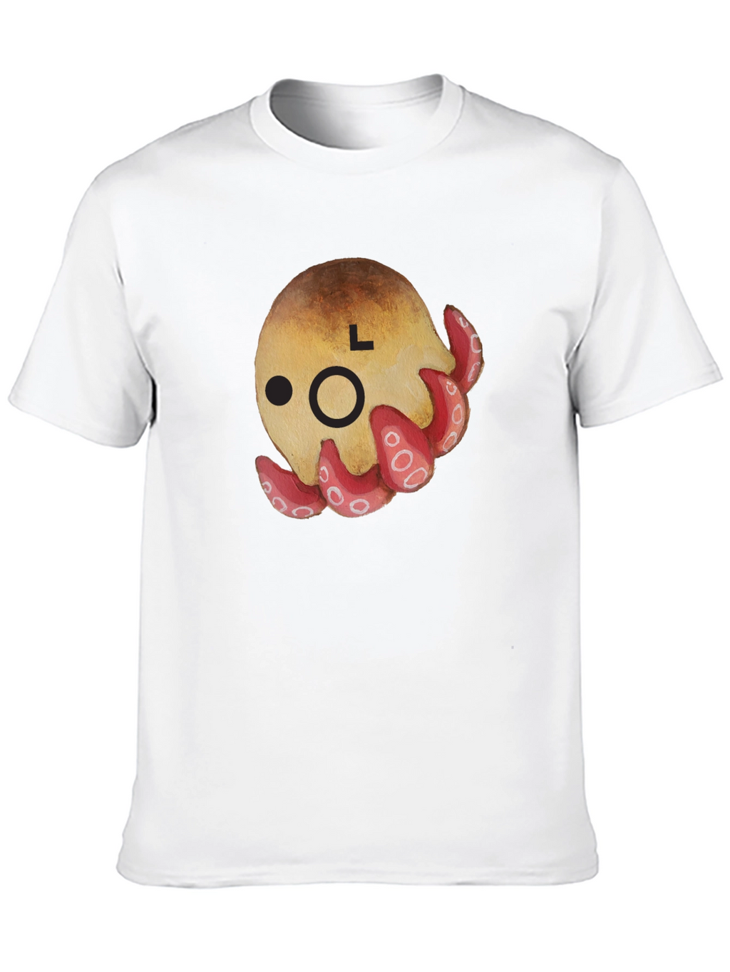 Cute Octopus Graphic T-Shirt - Unisex Black Tee