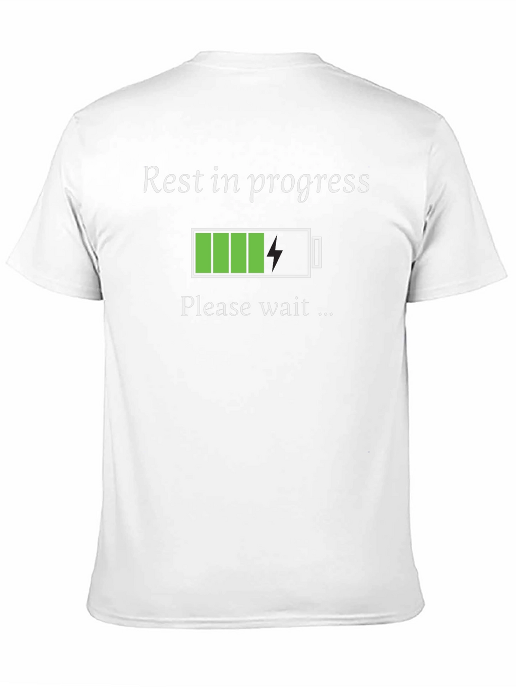 Rest in Progress Funny T-Shirt