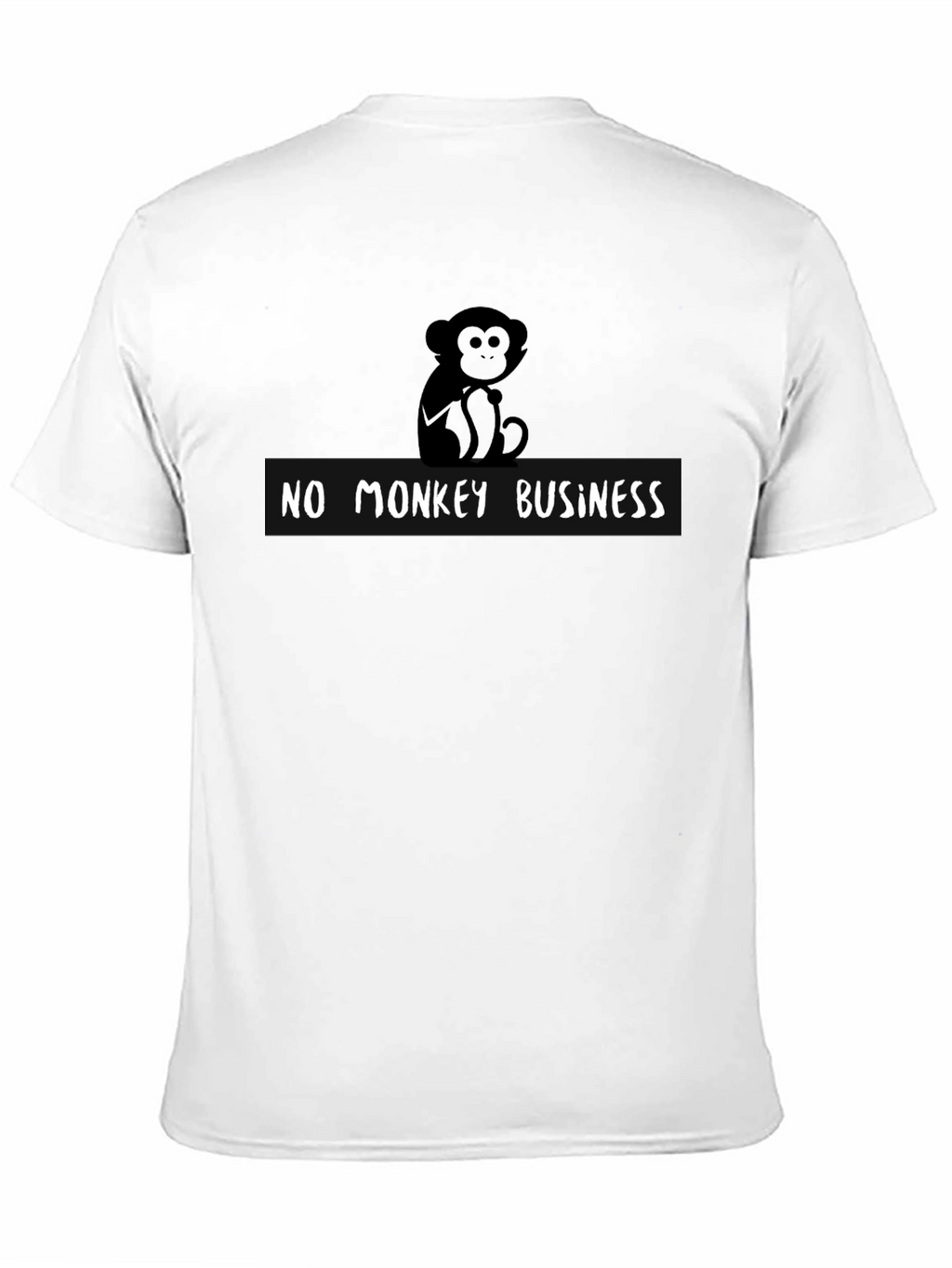 No Monkey Business Graphic Tee