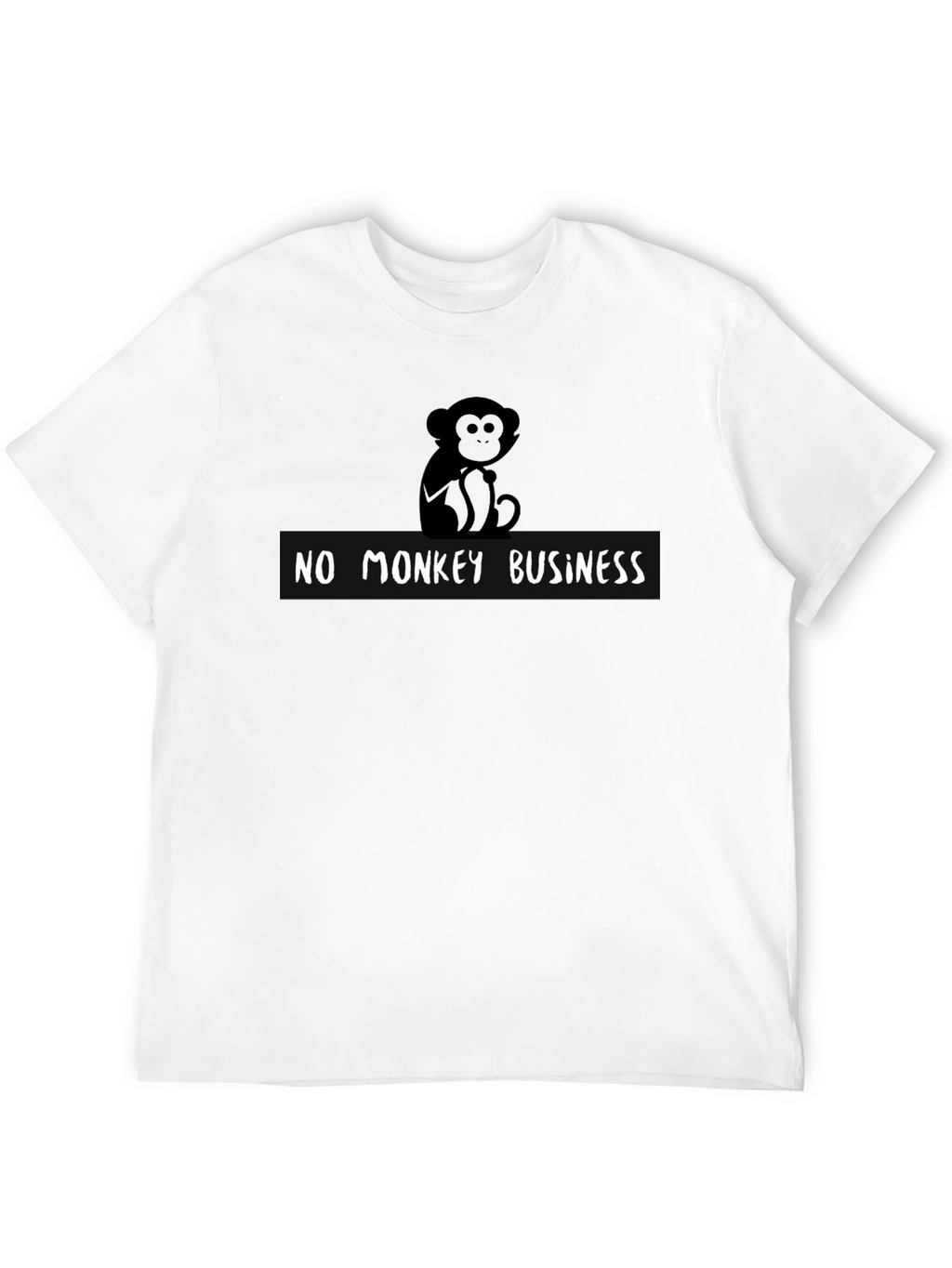 No Monkey Business Graphic Tee