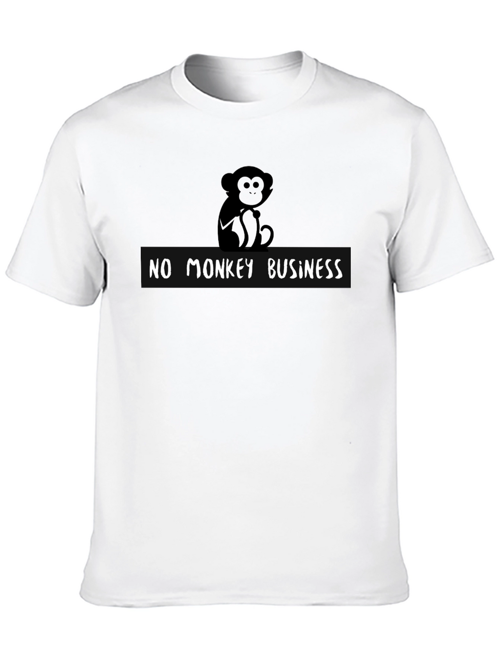 No Monkey Business Graphic Tee
