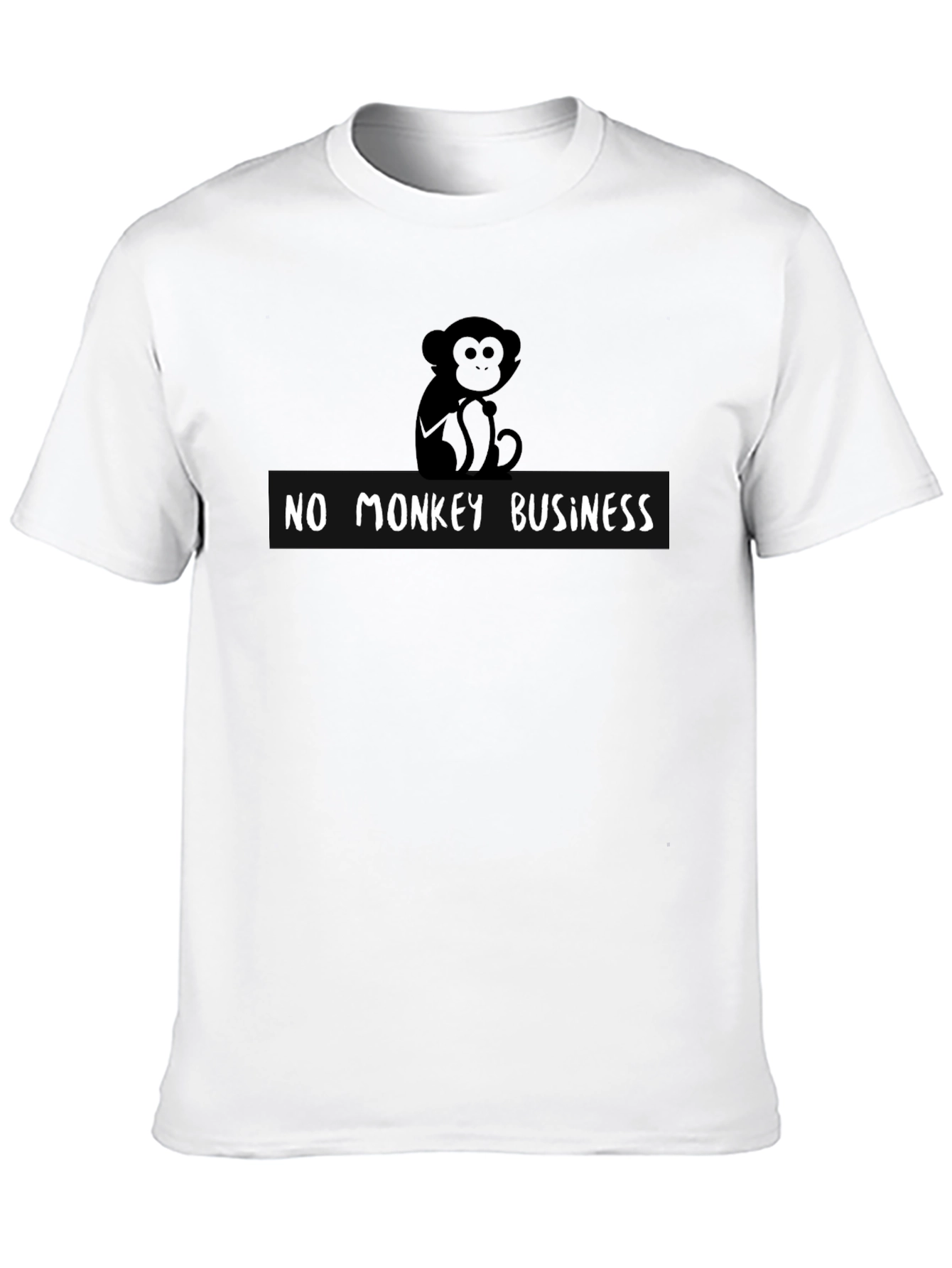 No Monkey Business Graphic Tee