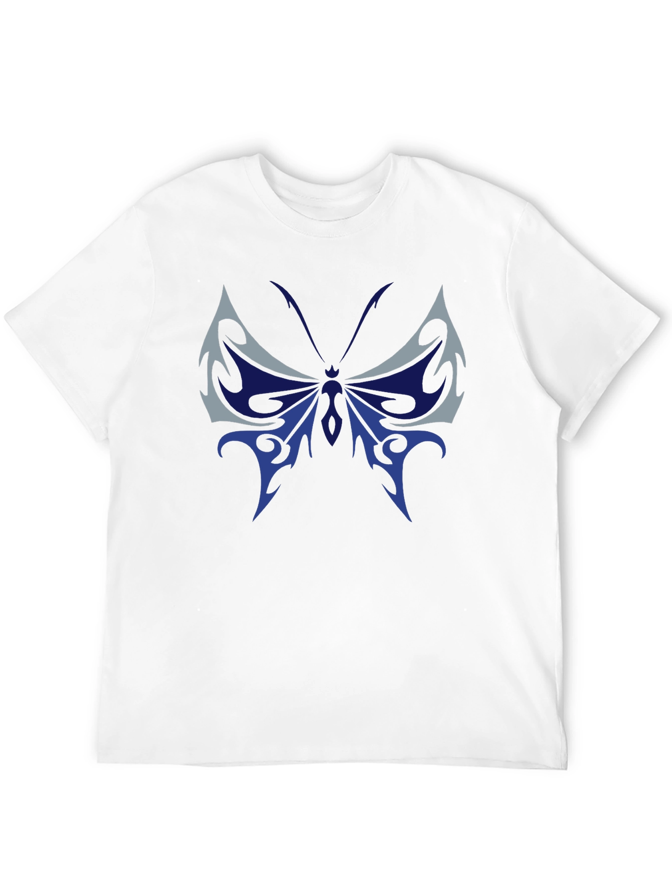 Butterfly Graphic Tee - Modern Design Soft Fabric