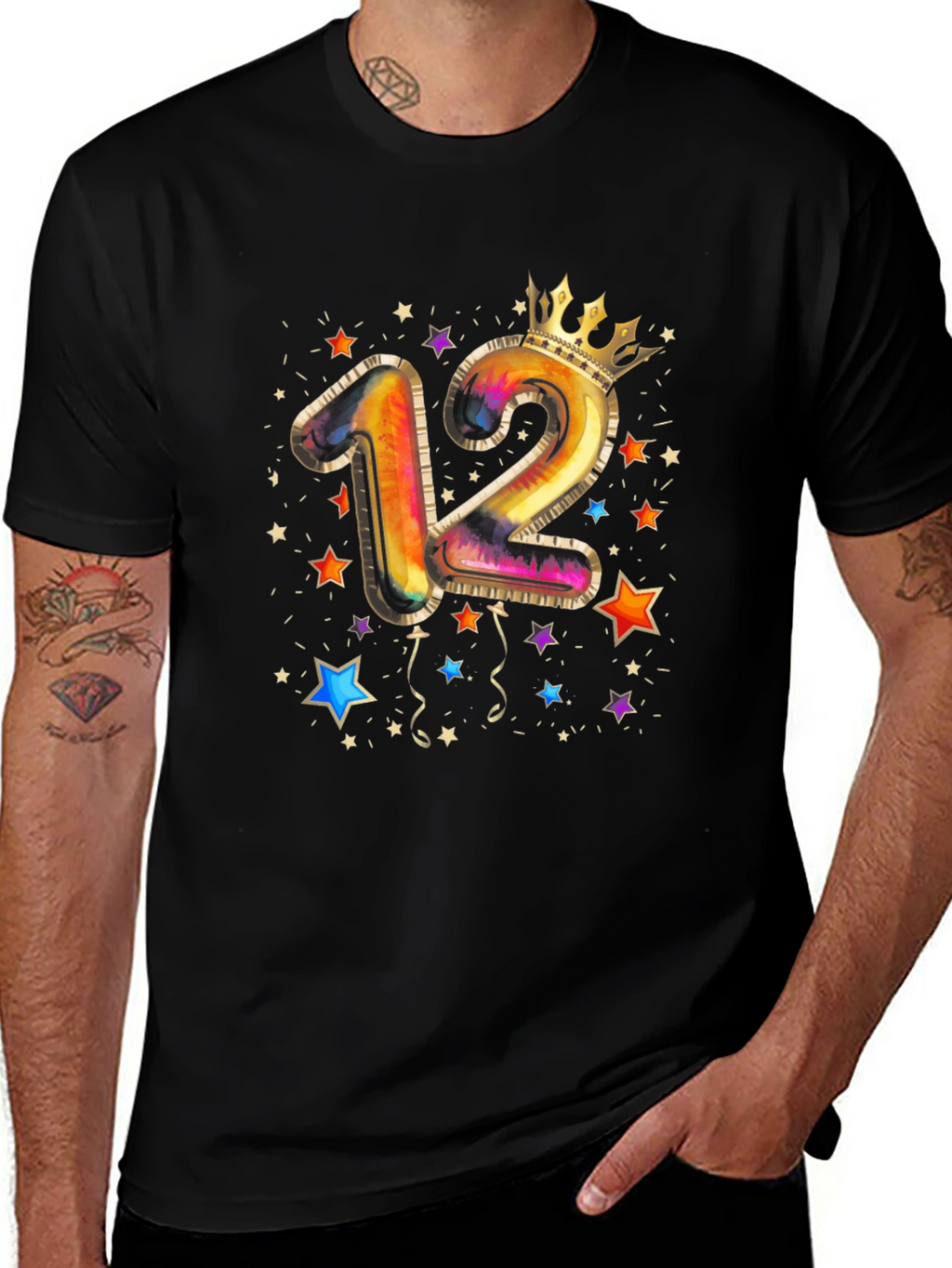 Birthday Twelve Crown T-Shirt