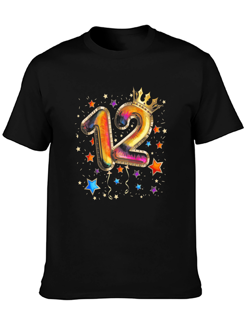 Birthday Twelve Crown T-Shirt