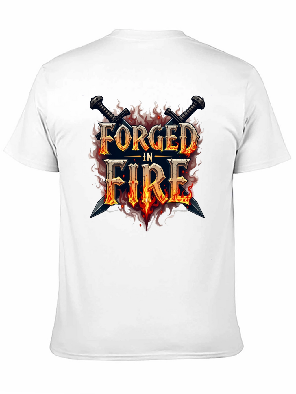 Forged in Fire Graphic Black T-Shirt
