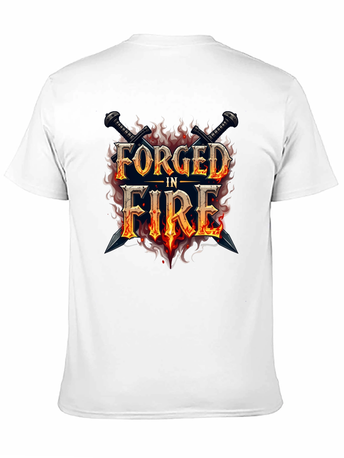Forged in Fire Graphic Black T-Shirt