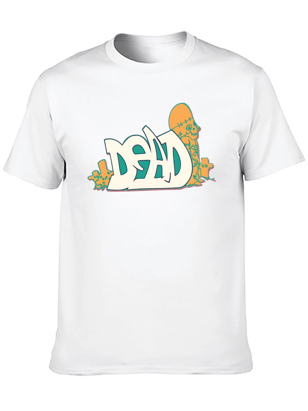 Dead Skateboarder Graphic Black T-Shirt