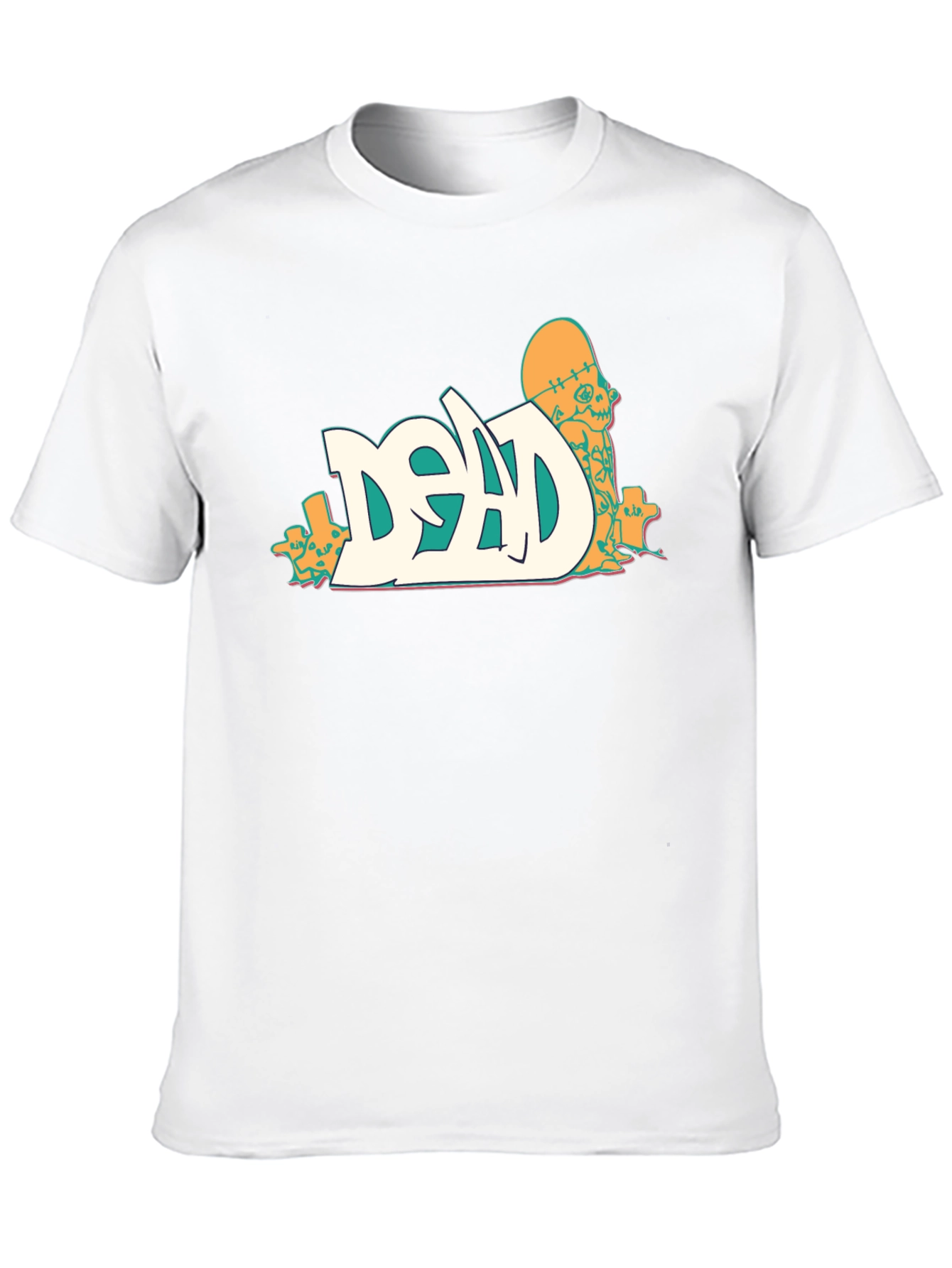 Dead Skateboarder Graphic Black T-Shirt