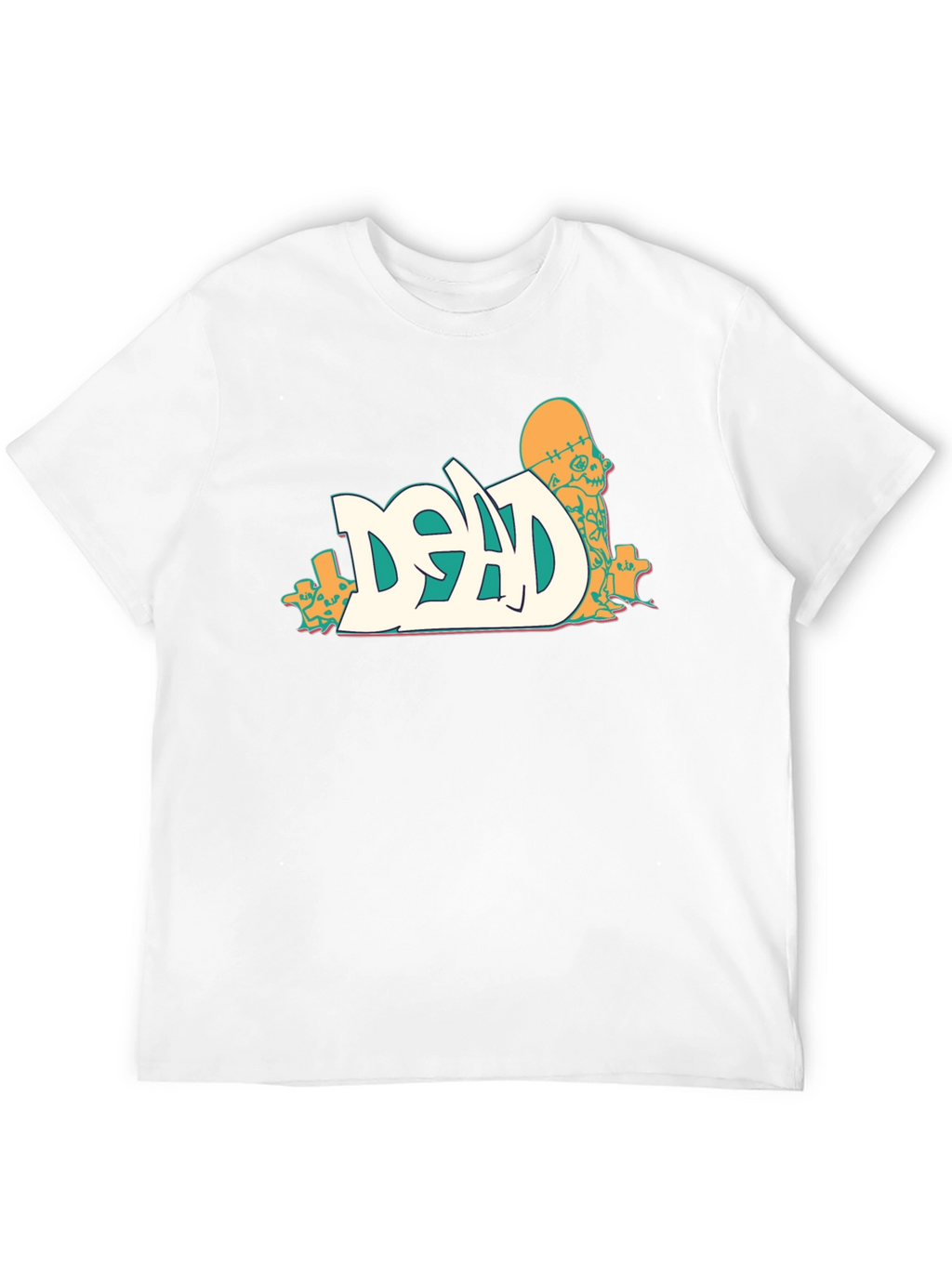 Dead Skateboarder Graphic Black T-Shirt