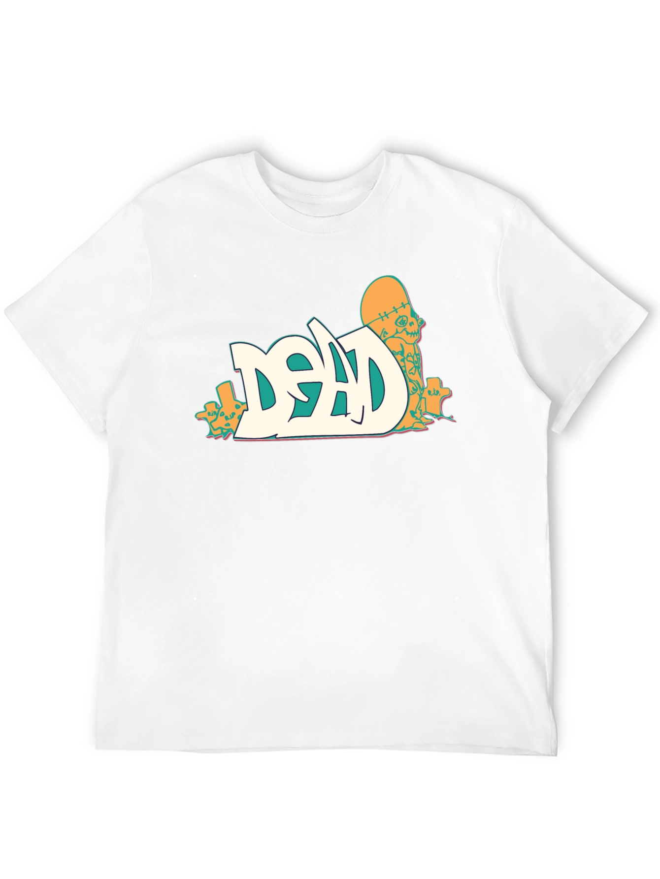 Dead Skateboarder Graphic Black T-Shirt