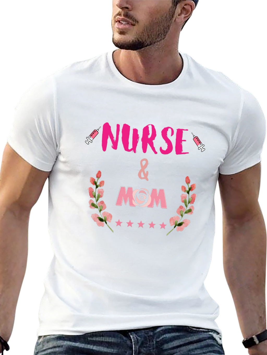 Nurse & Mom Graphic Tee