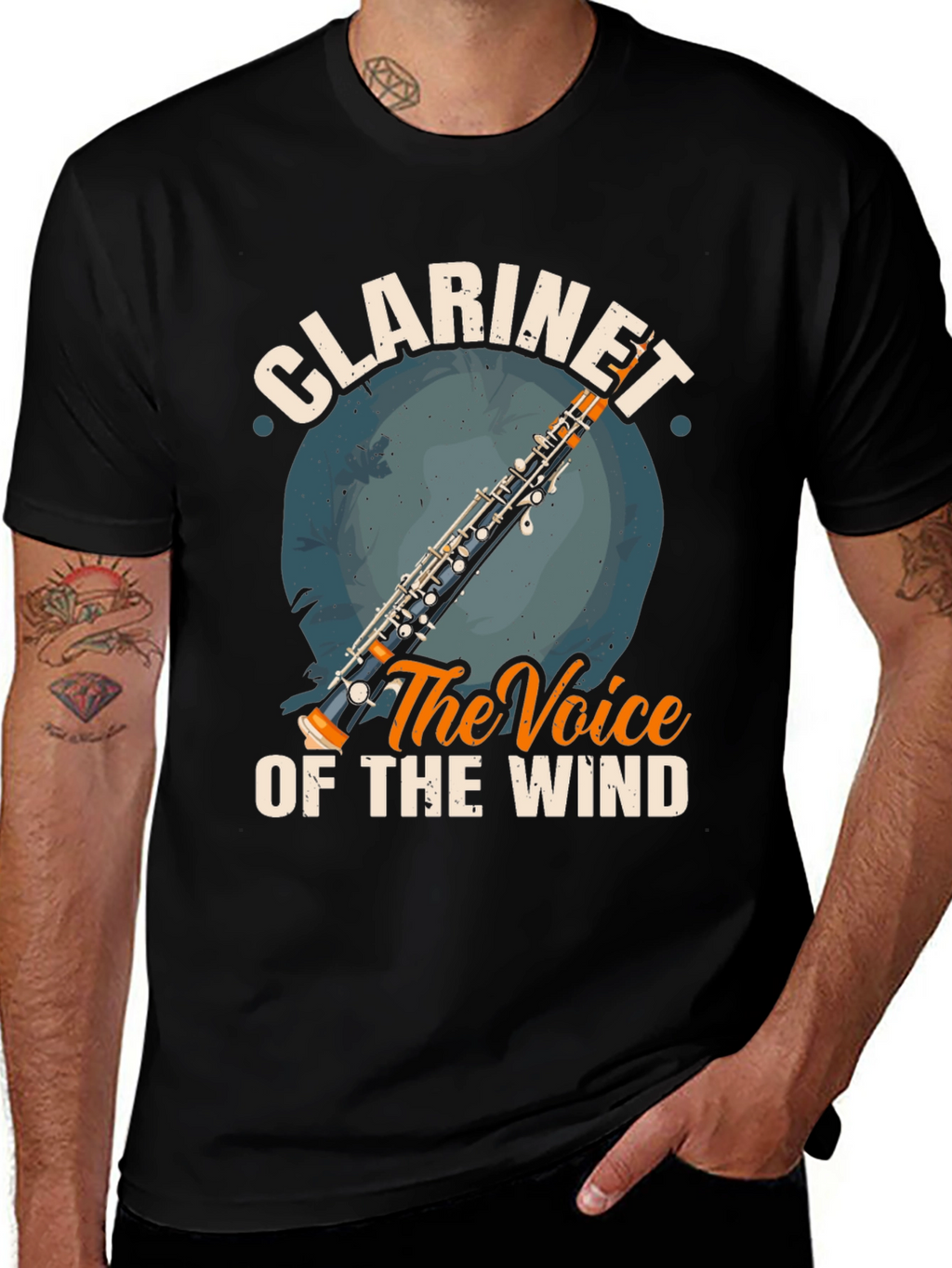 Clarinet The Voice of the Wind T-Shirt