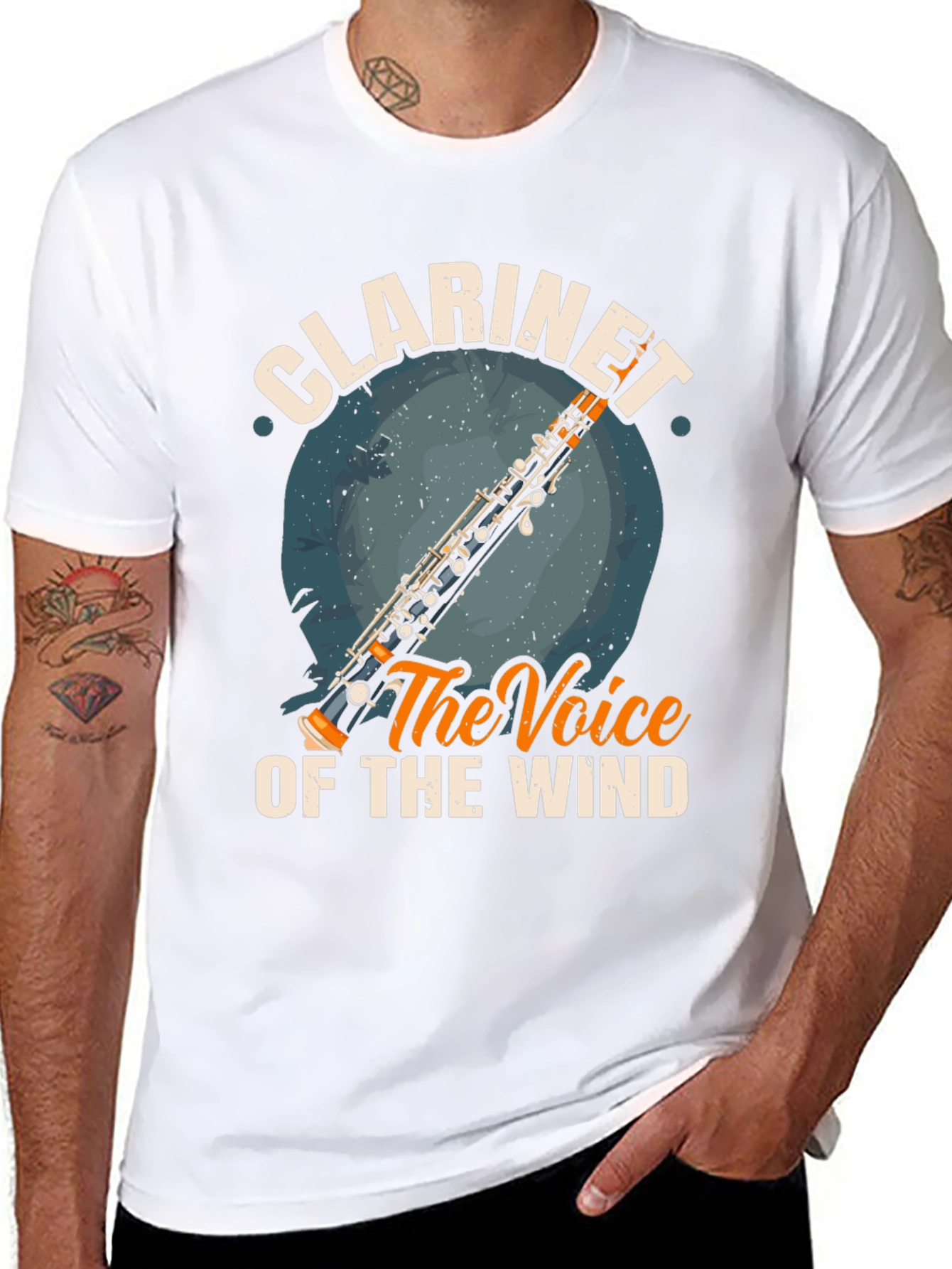 Clarinet The Voice of the Wind T-Shirt