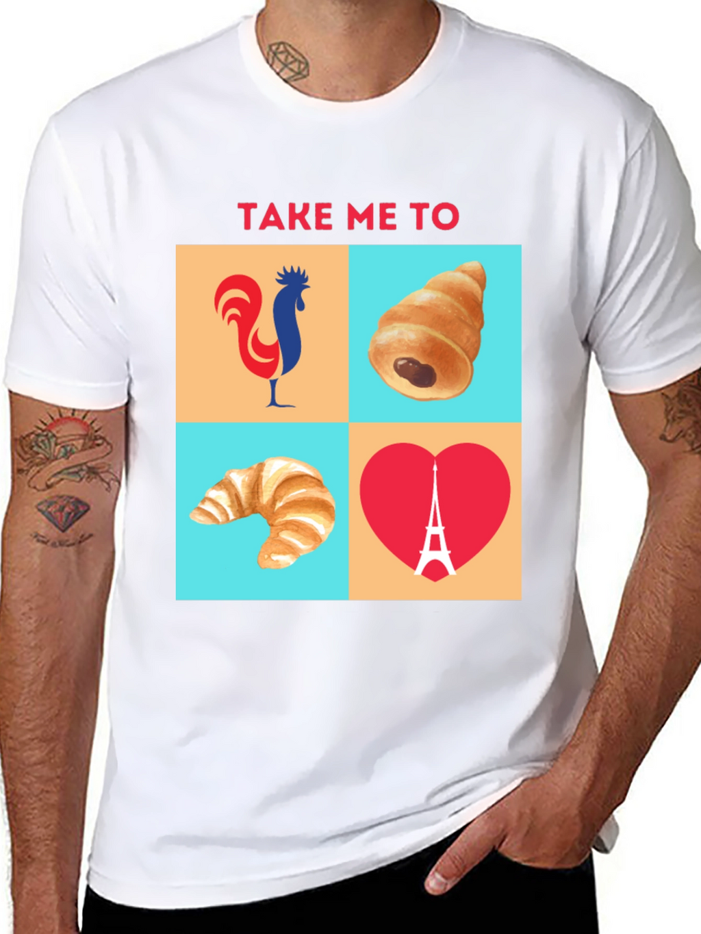Take Me To Paris Graphic T-Shirt