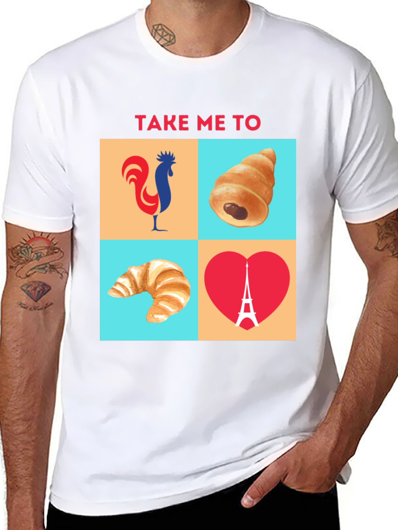 Take Me To Paris Graphic T-Shirt