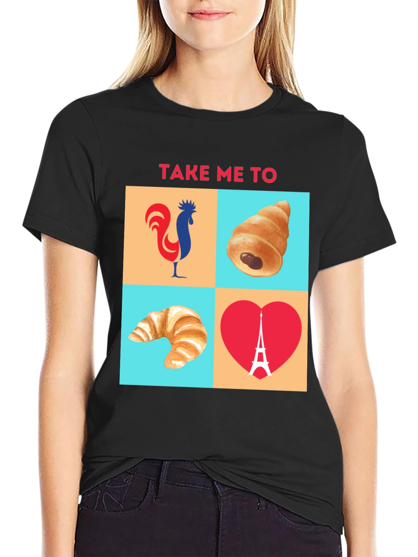 Take Me To Paris Graphic T-Shirt