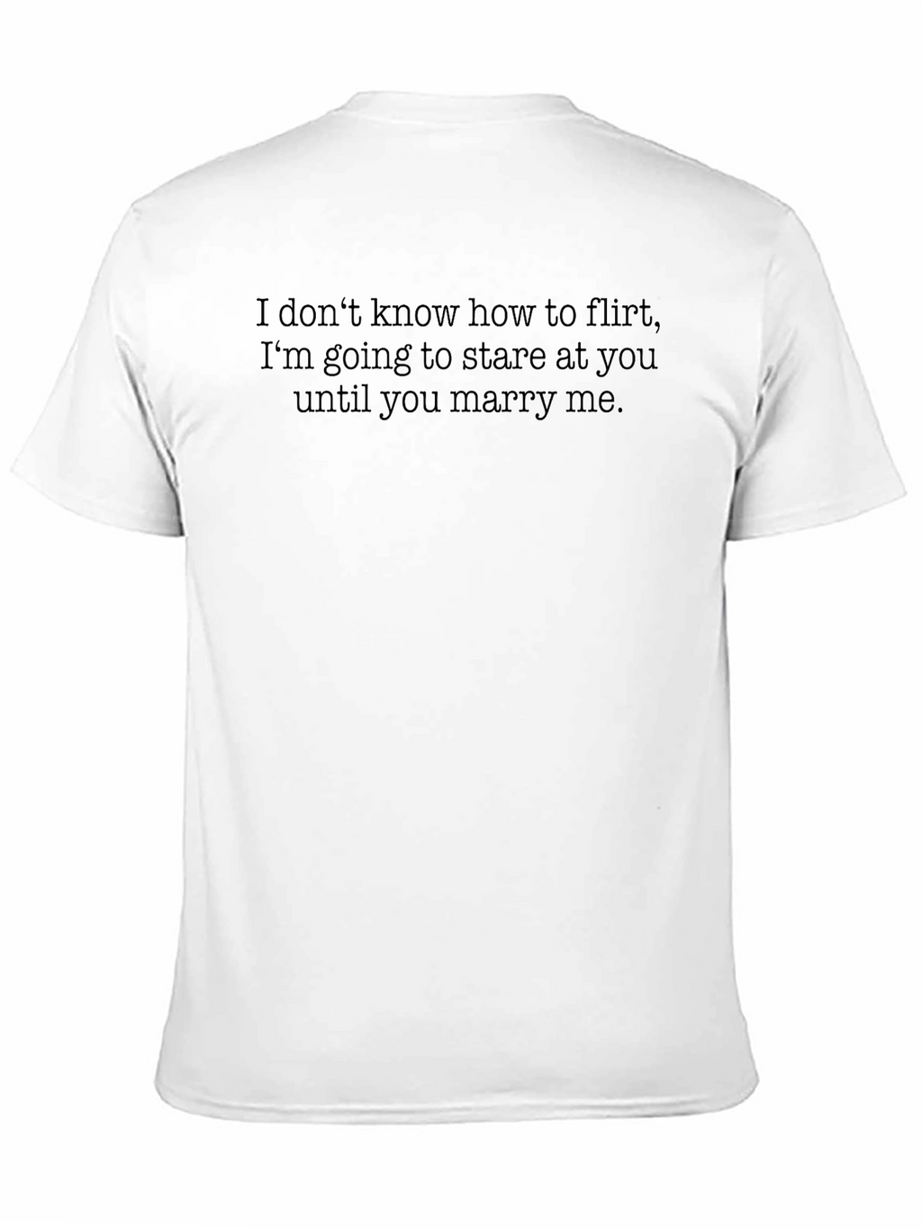 Humorous Stare at You Graphic Tee