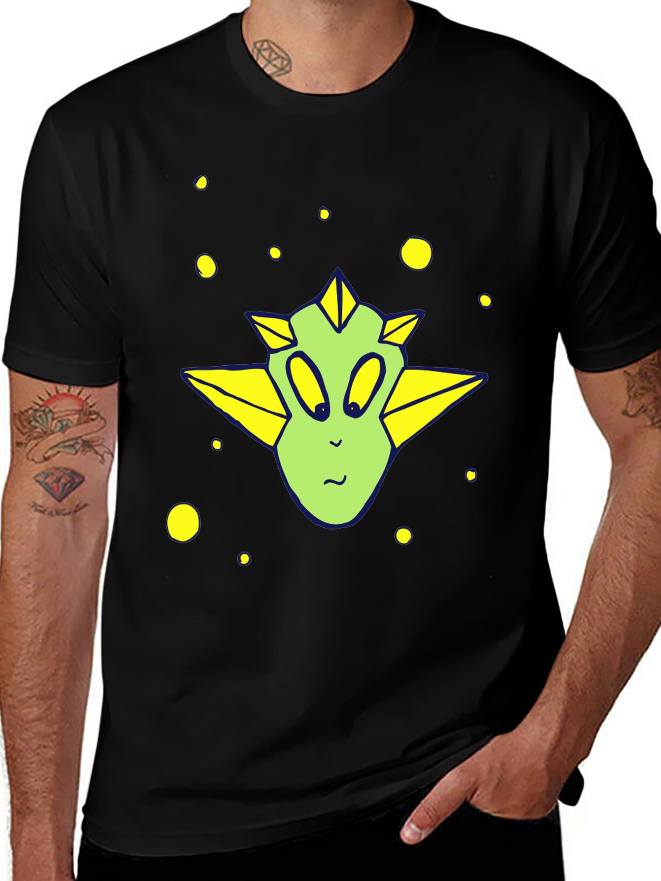 Alien Graphic Tee - Quirky Style