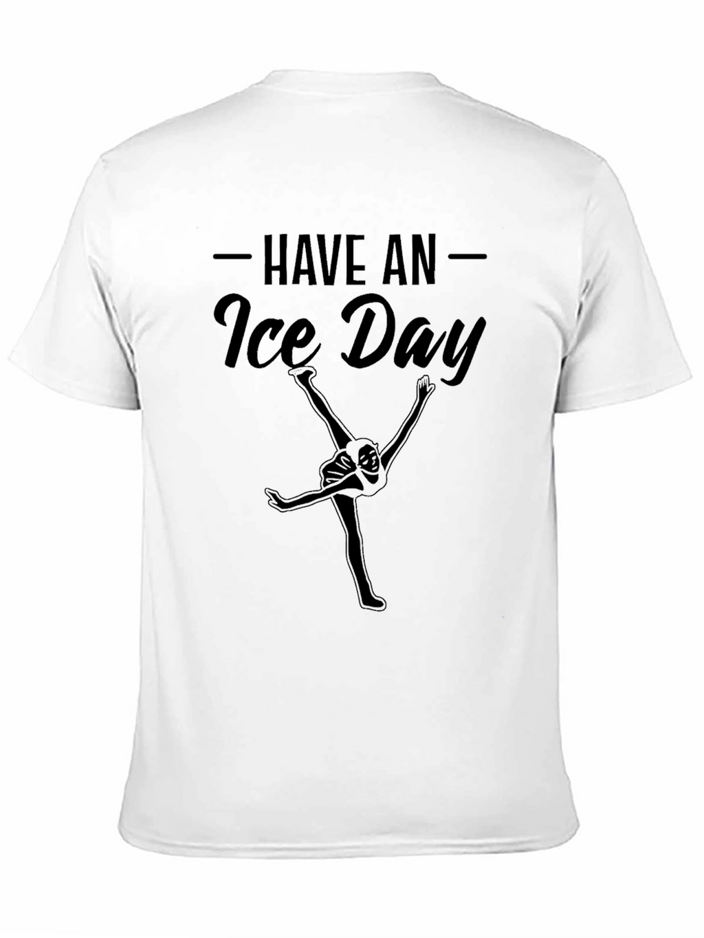 Have an Ice Day Black Graphic T-Shirt