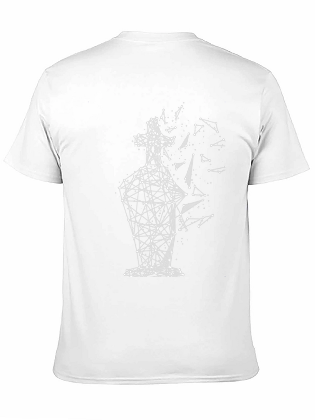 Abstract Geometric Graphic Tee - Modern Style
