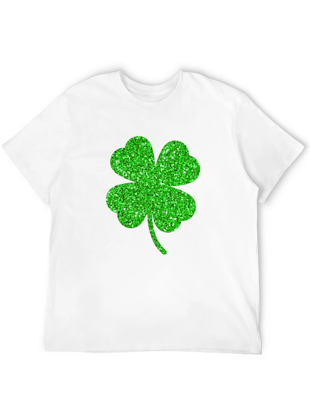 Lucky Shamrock Graphic Tee - Black