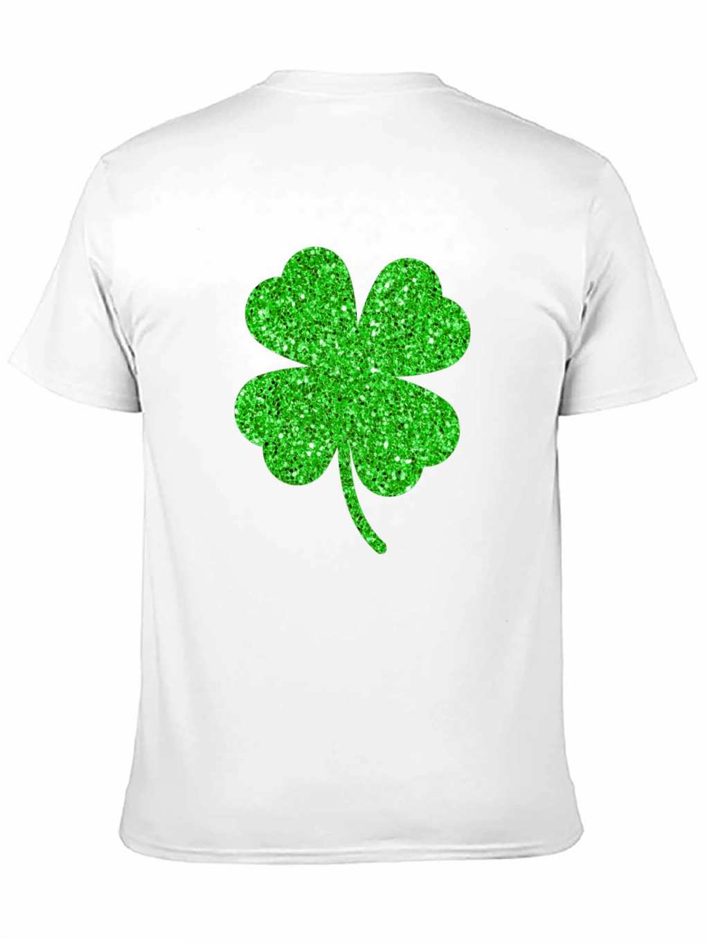 Lucky Shamrock Graphic Tee - Black