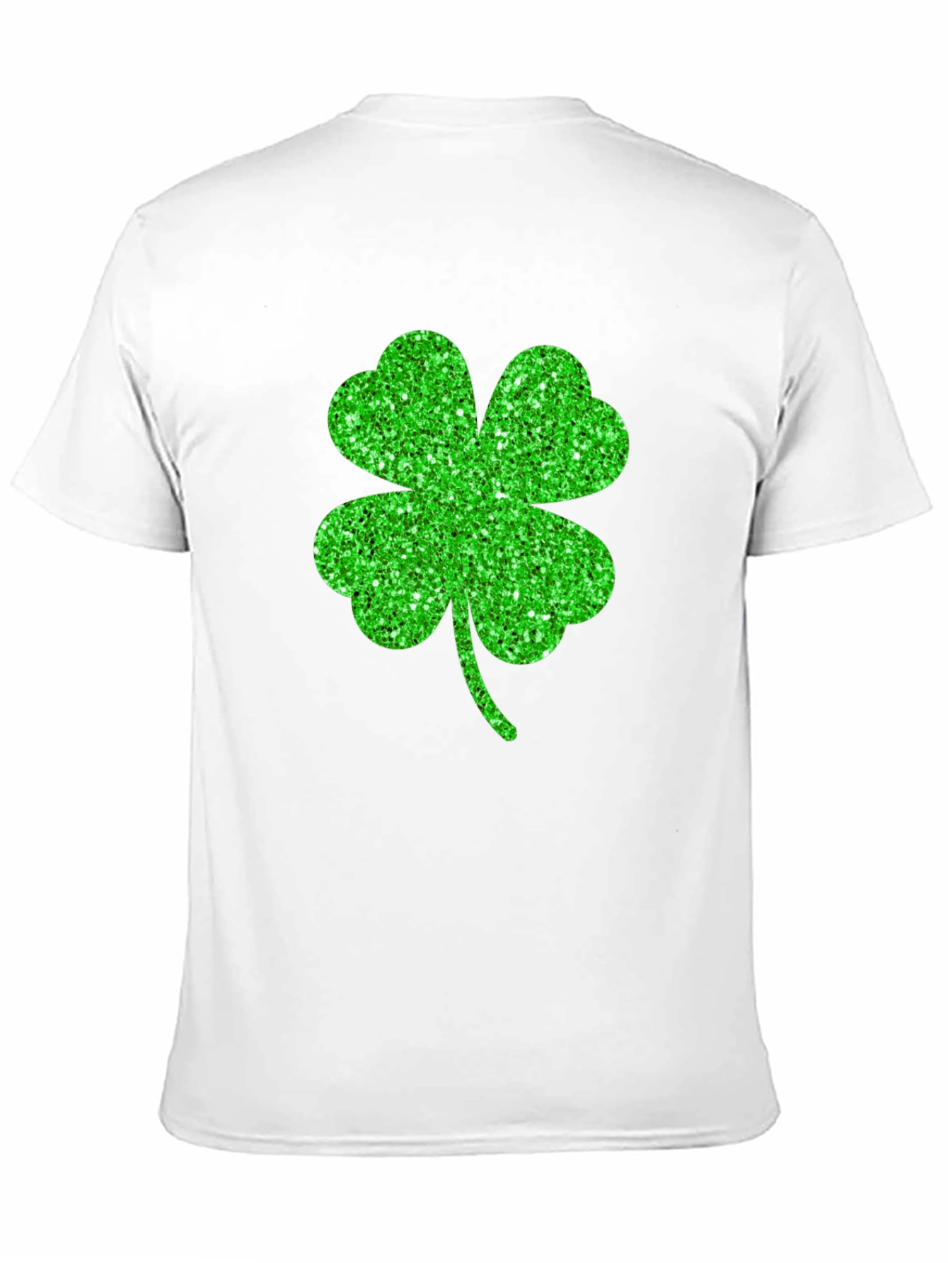 Lucky Shamrock Graphic Tee - Black