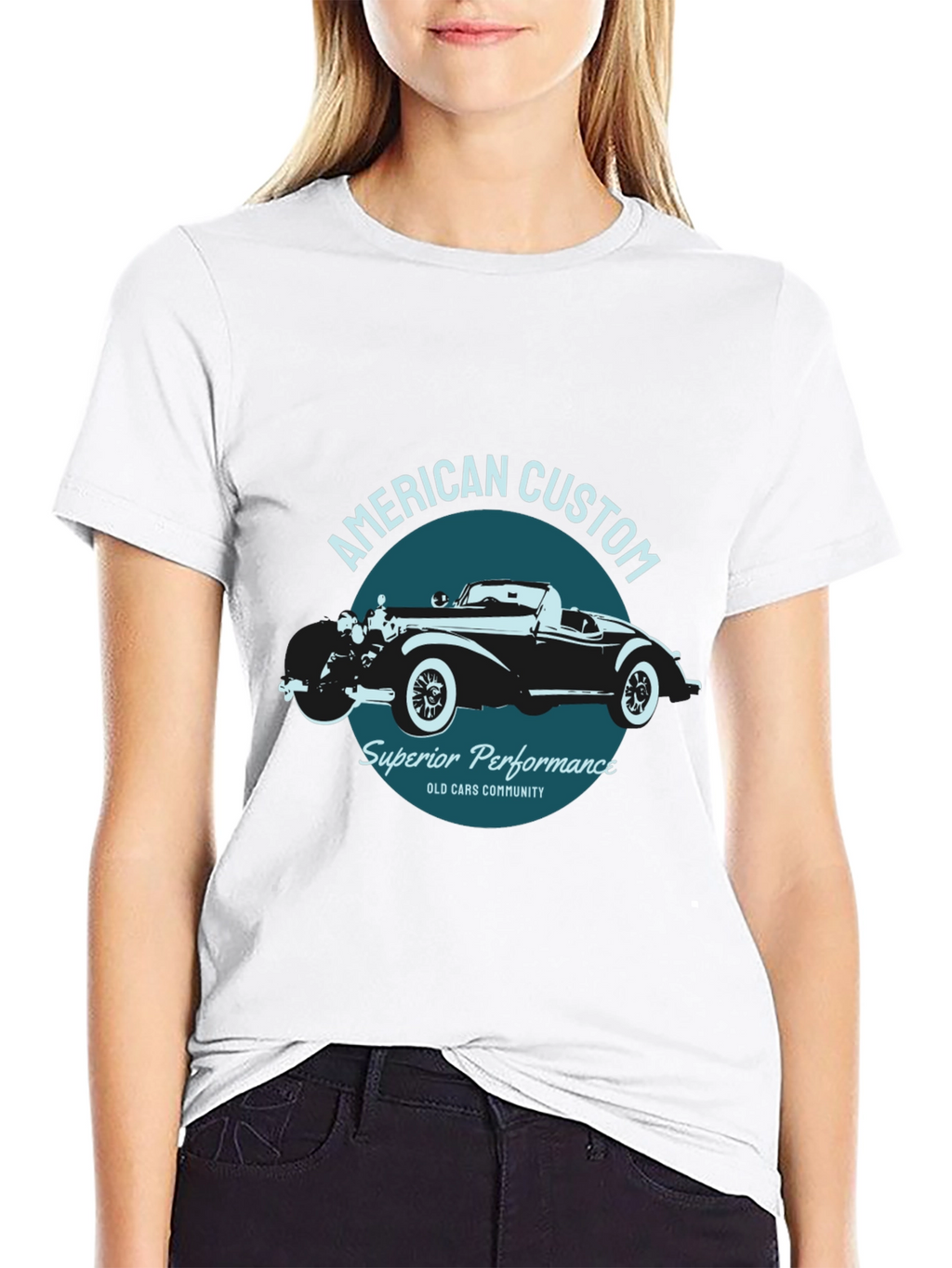American Custom Car Tee