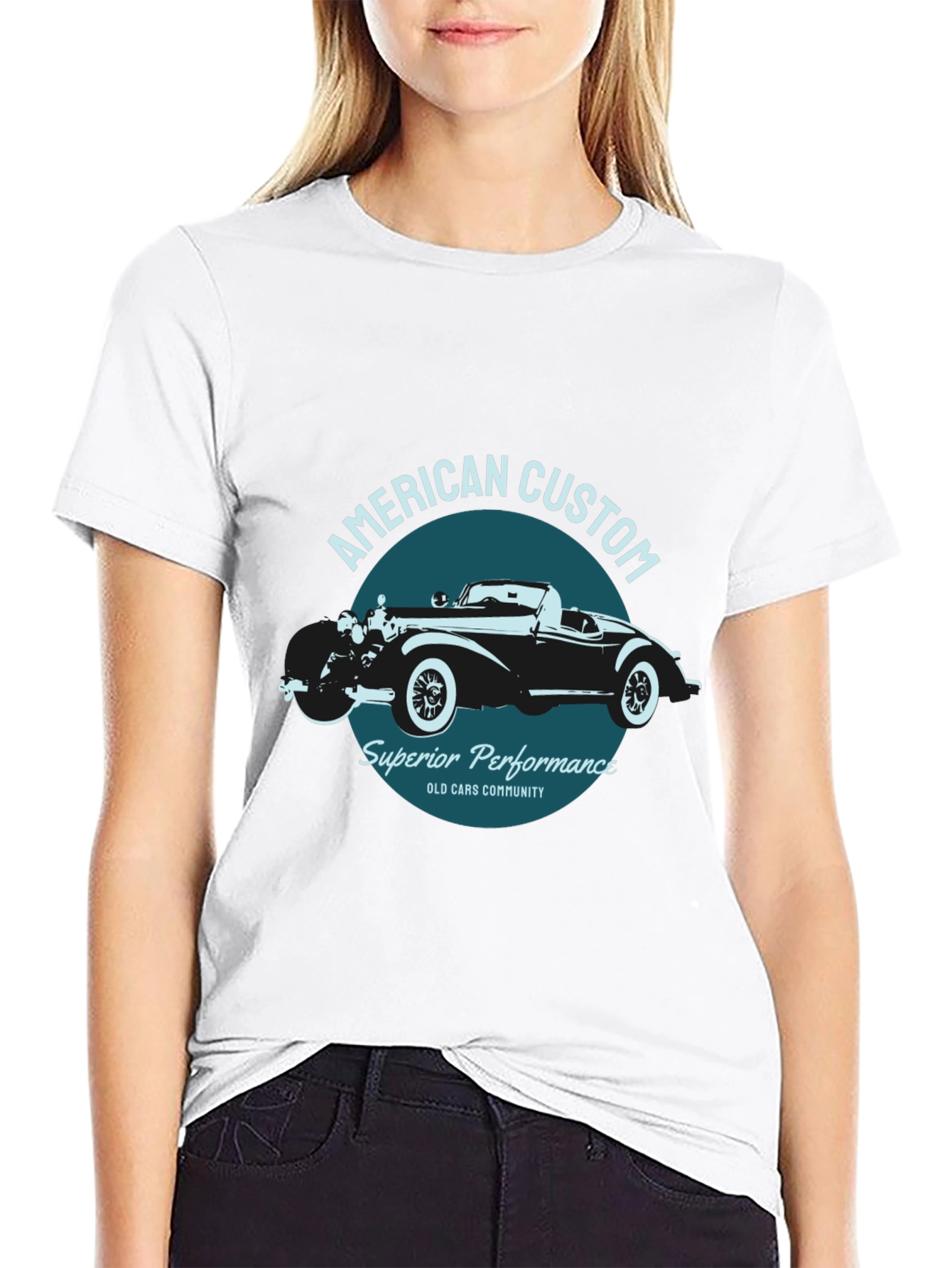 American Custom Car Tee