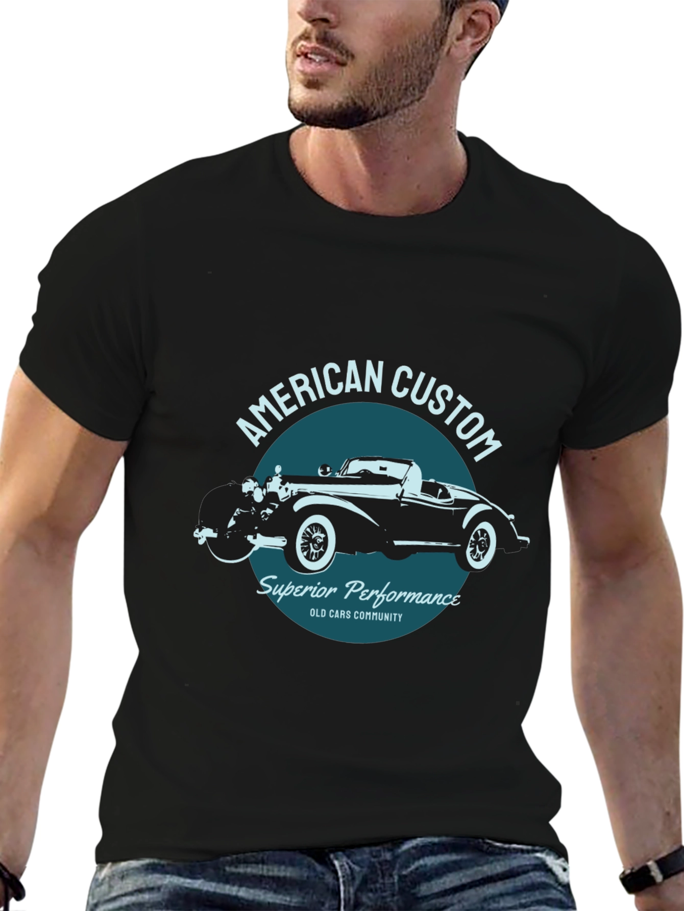 American Custom Car Tee