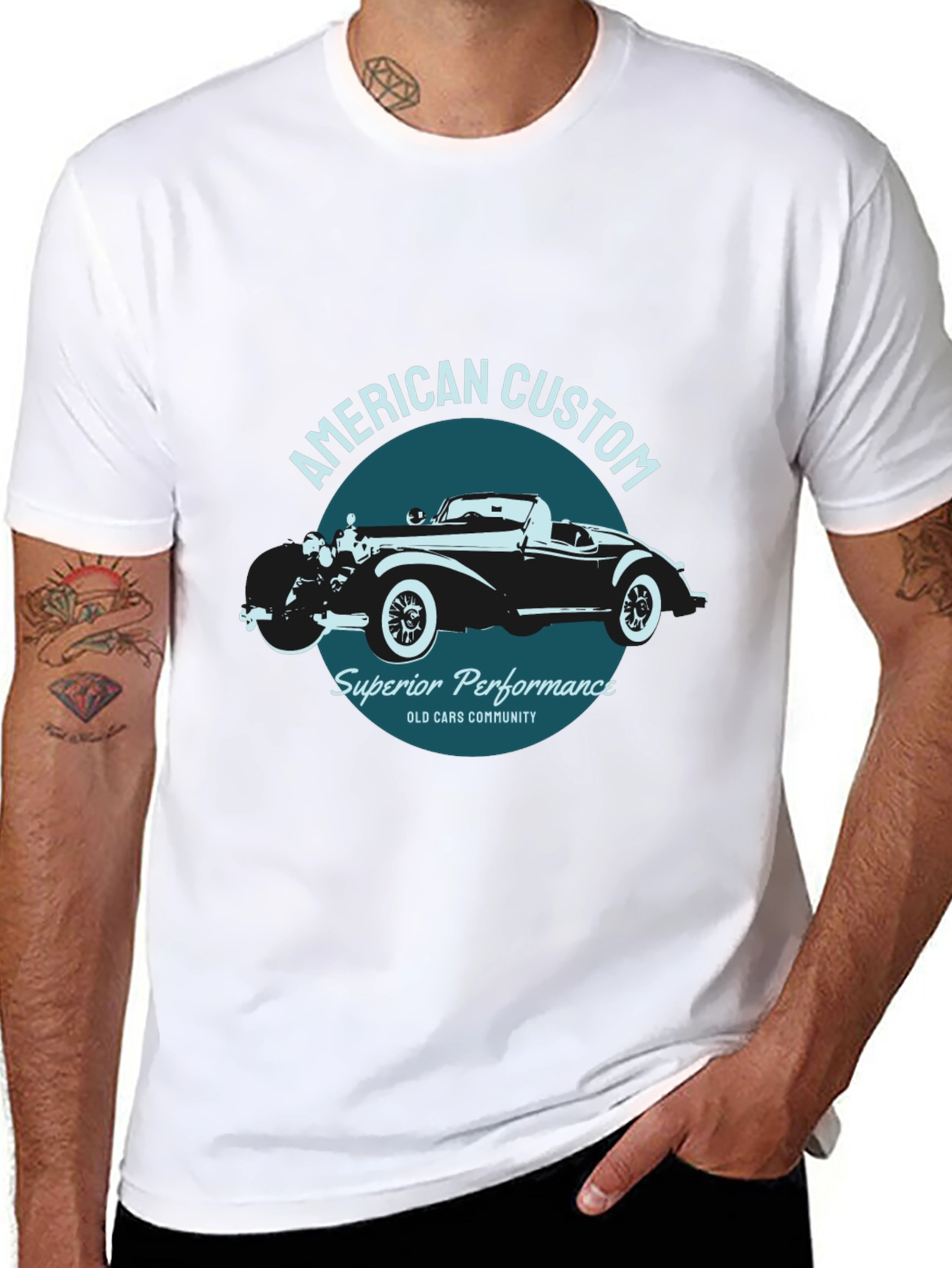 American Custom Car Tee