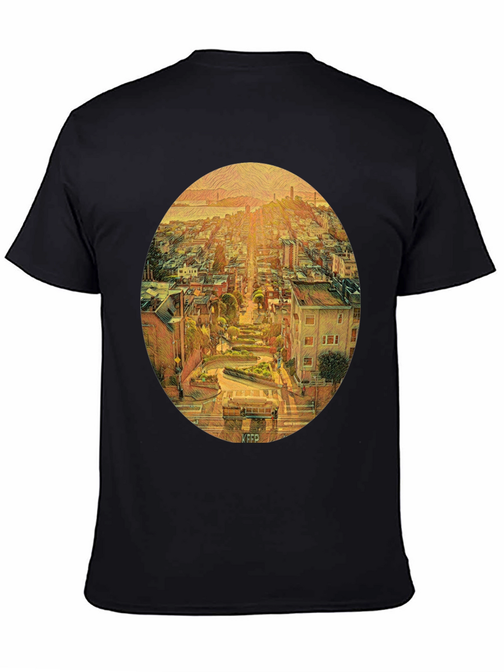 San Francisco Lombard Street Art T-Shirt