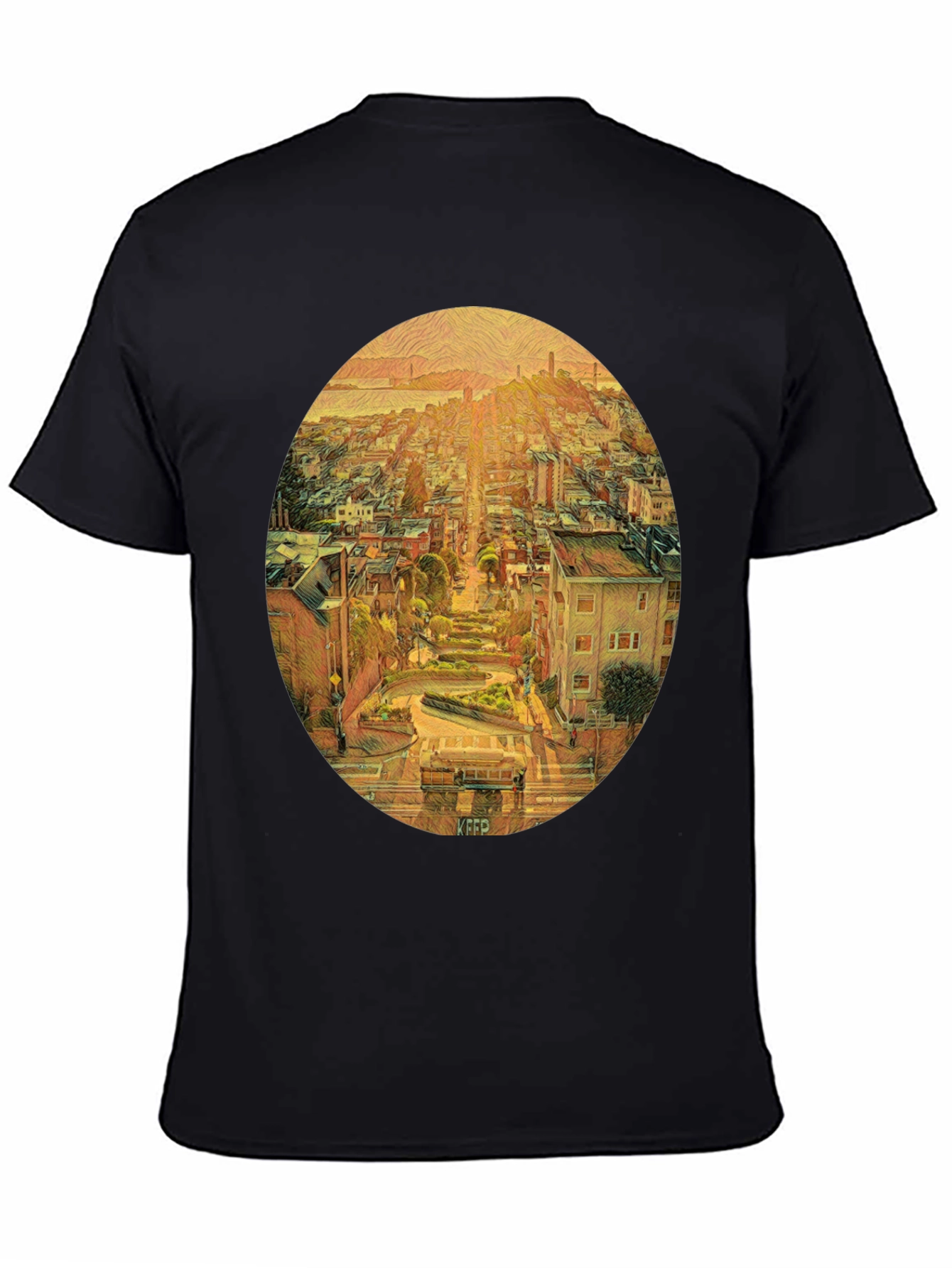 San Francisco Lombard Street Art T-Shirt