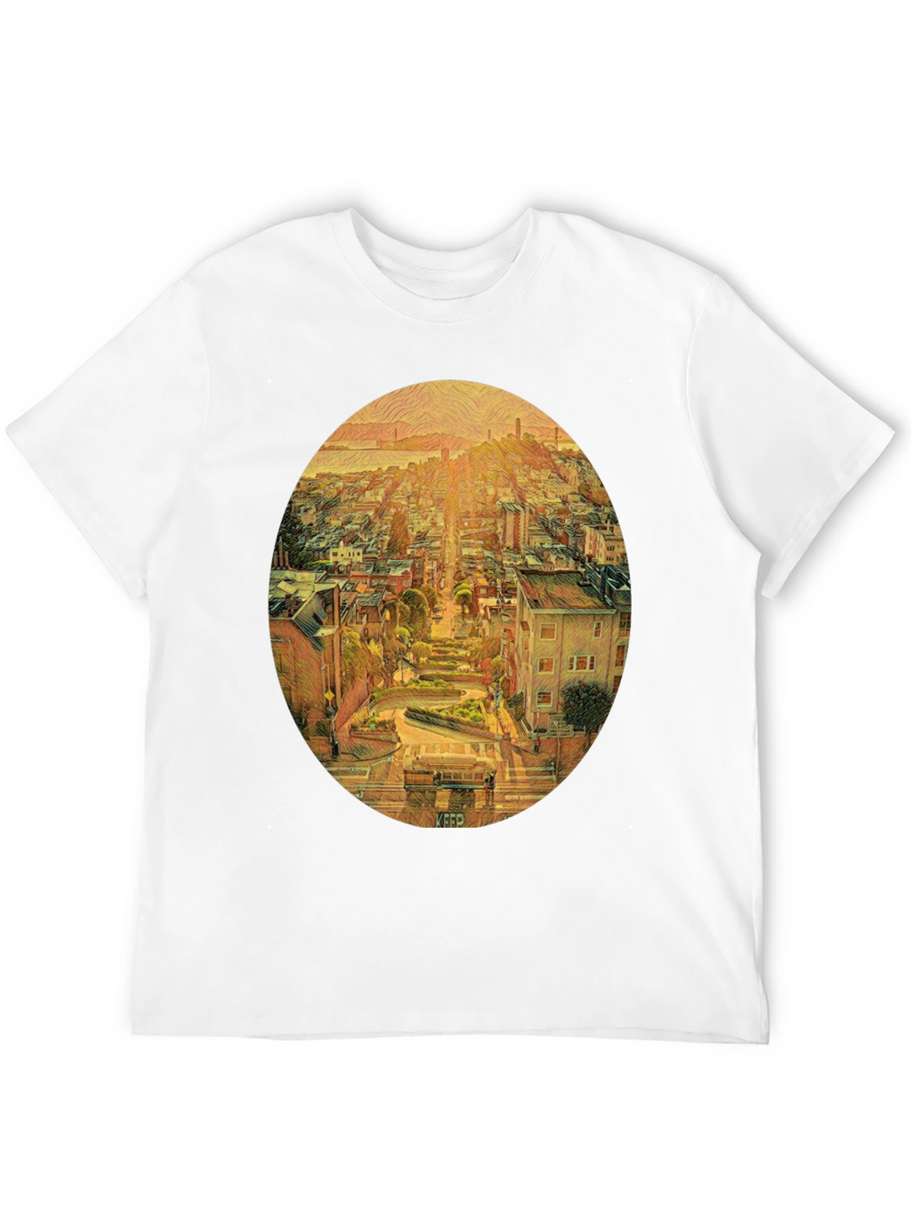 San Francisco Lombard Street Art T-Shirt
