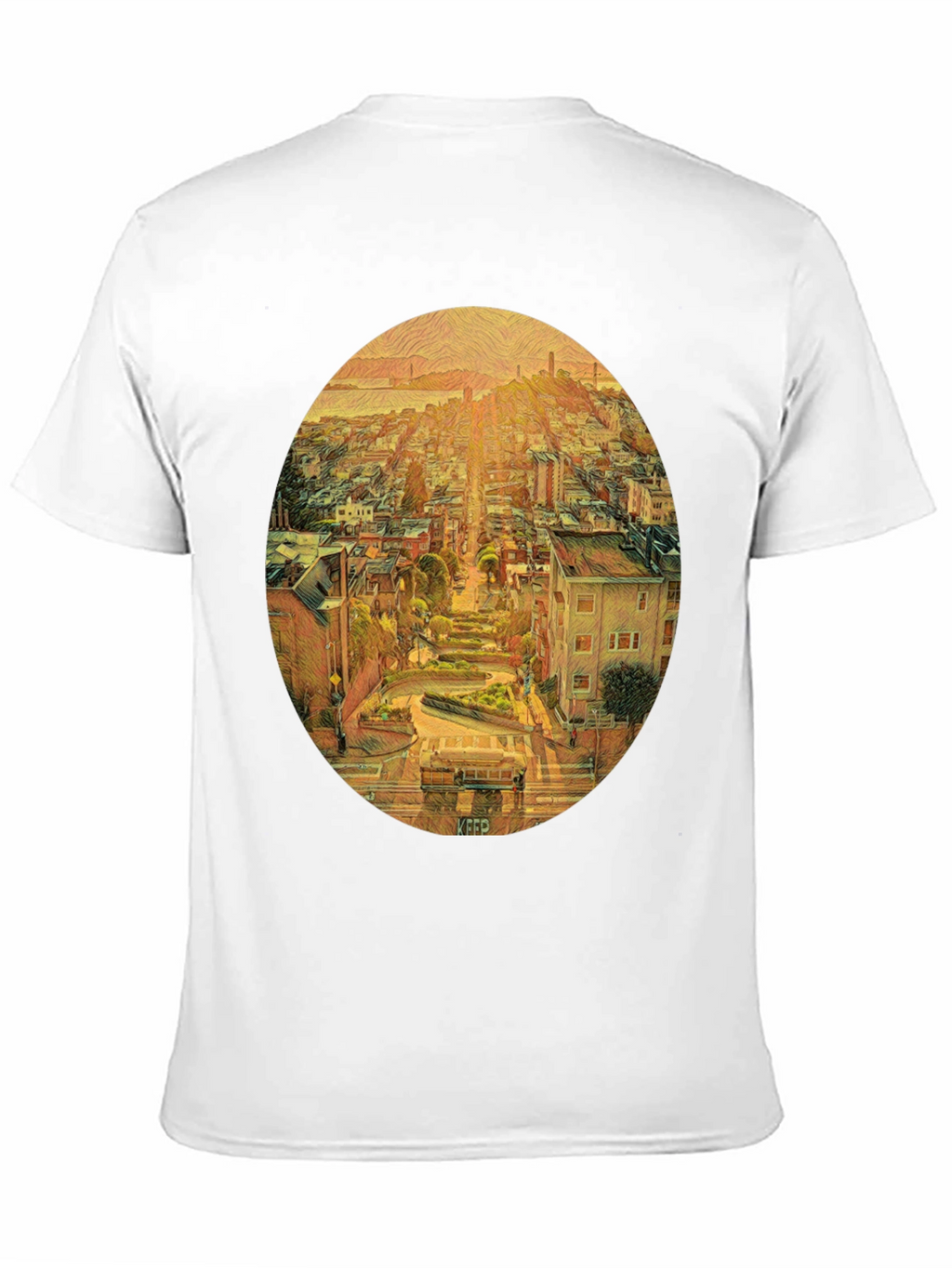 San Francisco Lombard Street Art T-Shirt