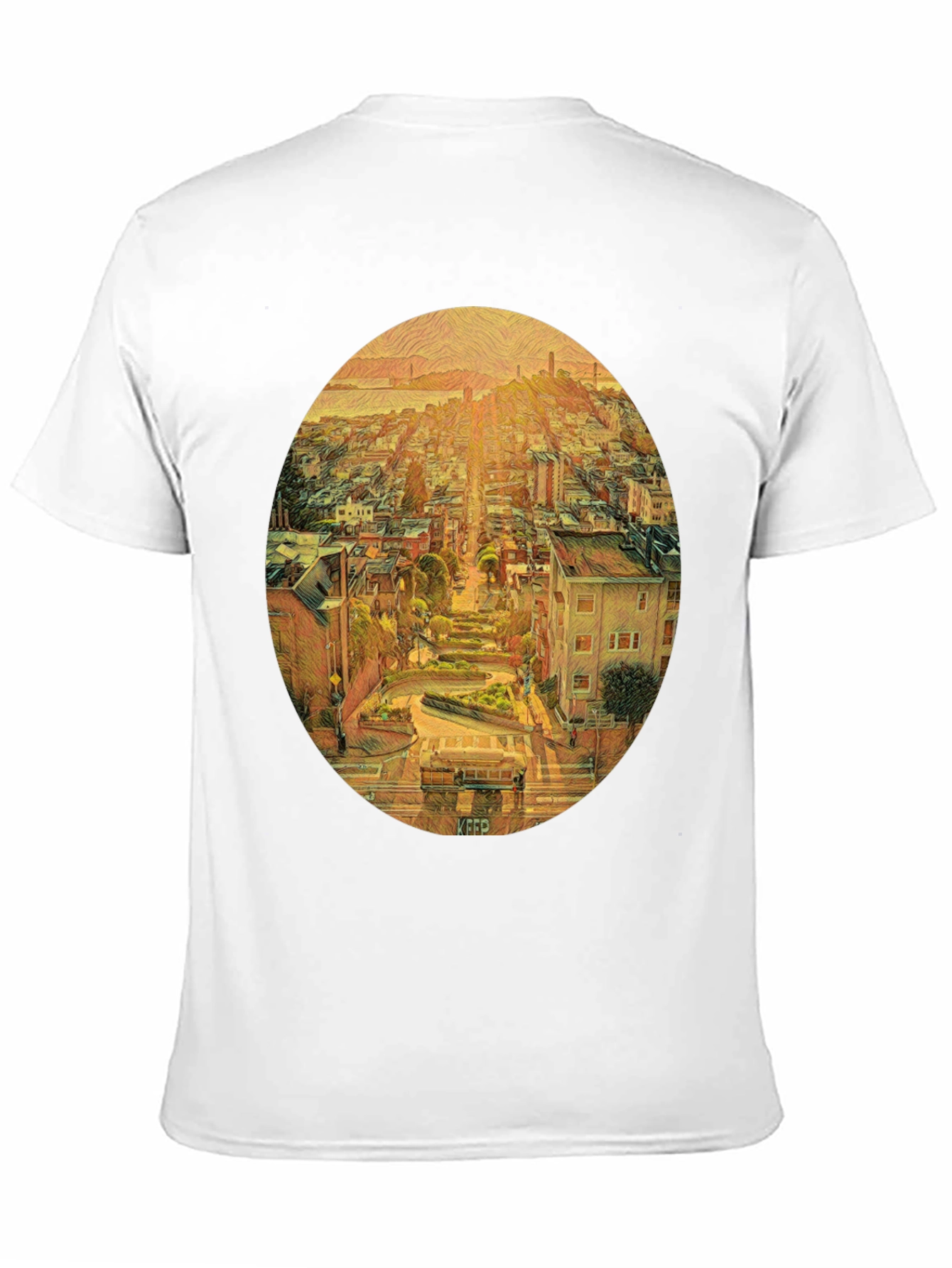 San Francisco Lombard Street Art T-Shirt