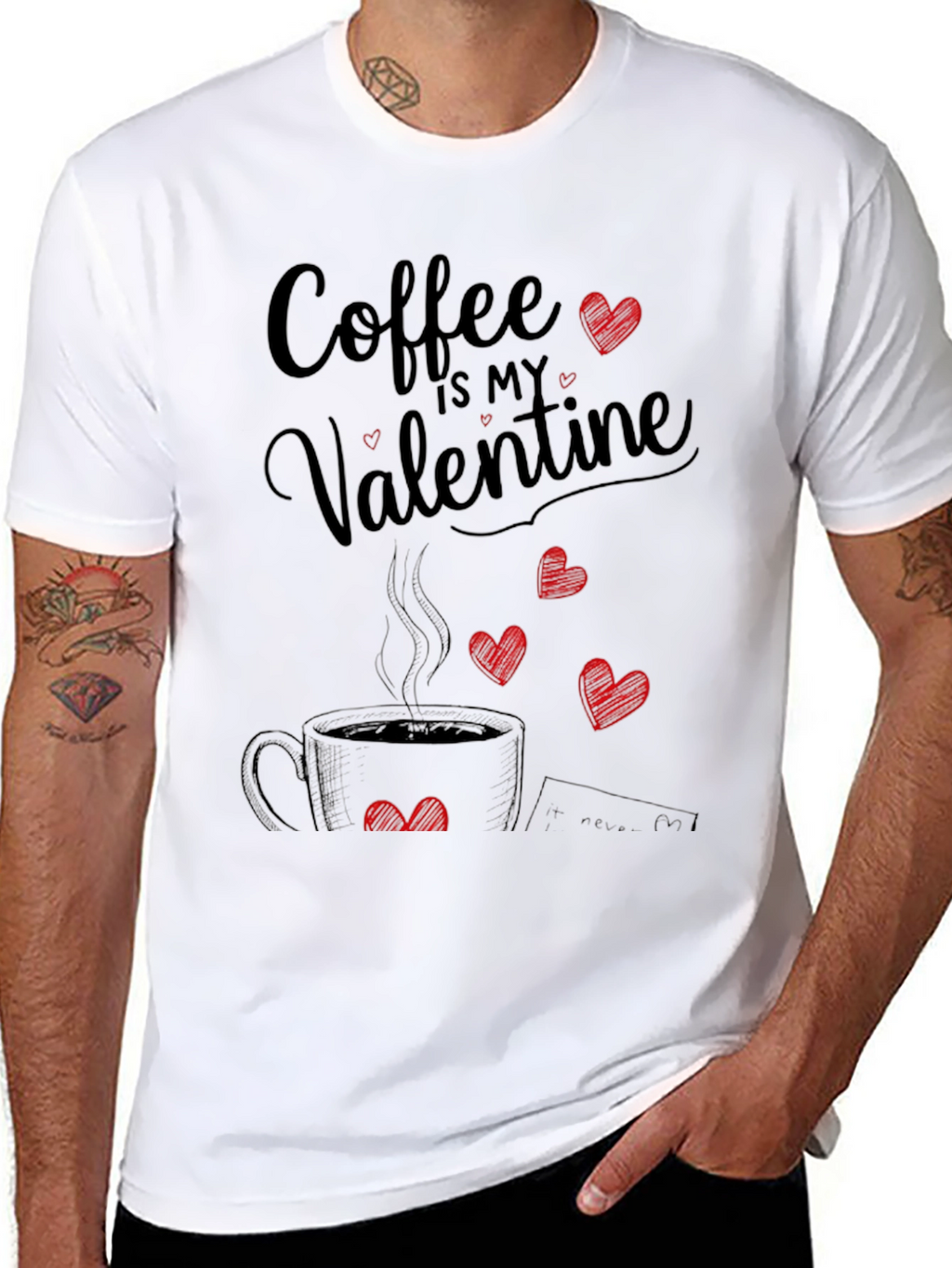 Coffee Is My Valentine T-Shirt